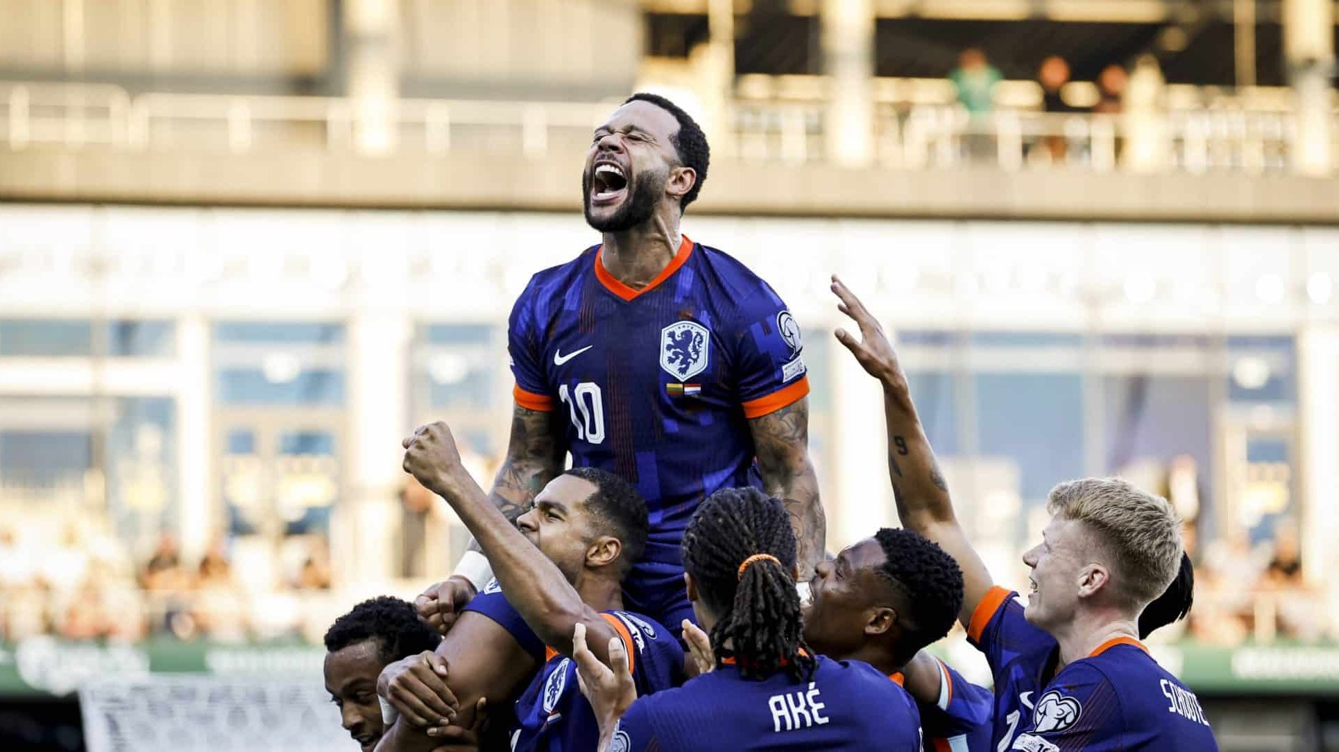 Memphis comemora recorde pela Holanda