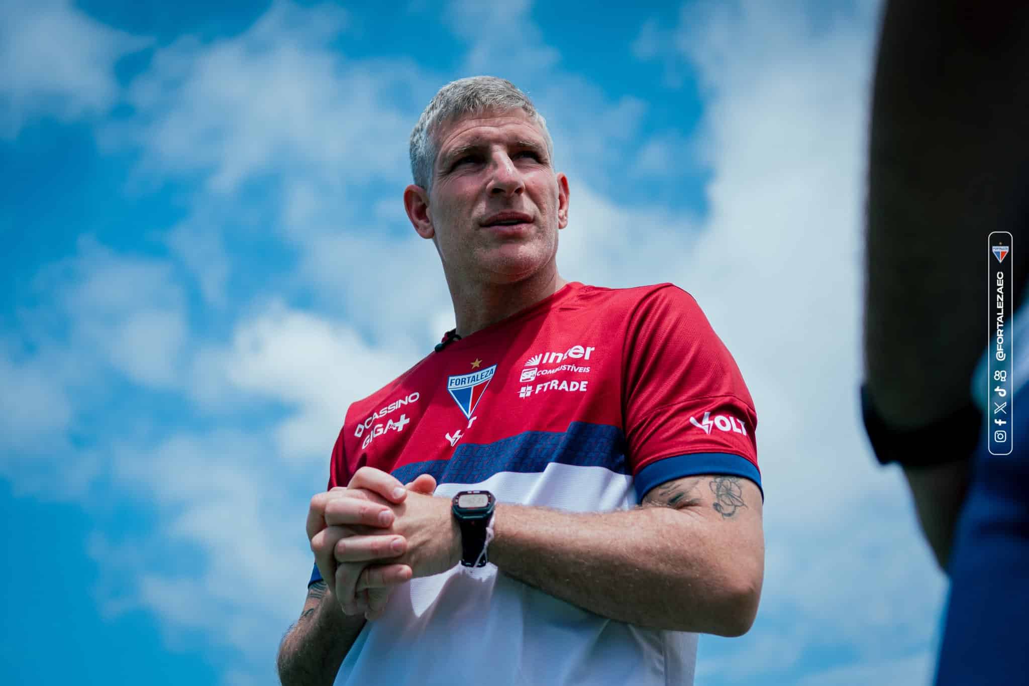 Mart&iacute;n Palermo, novo t&eacute;cnico do Fortaleza