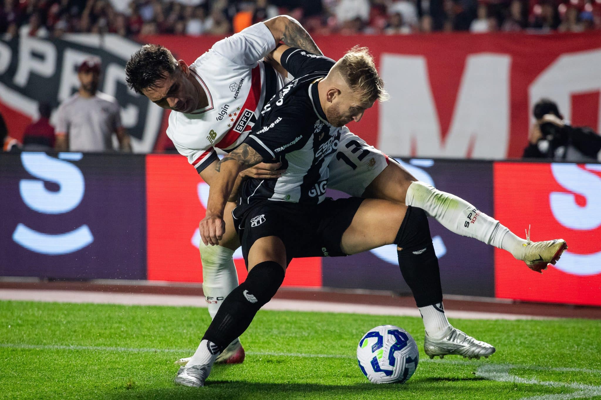 Pedro Henrique fez o gol da vit&oacute;ria do Cear&aacute; sobre o S&atilde;o Paulo