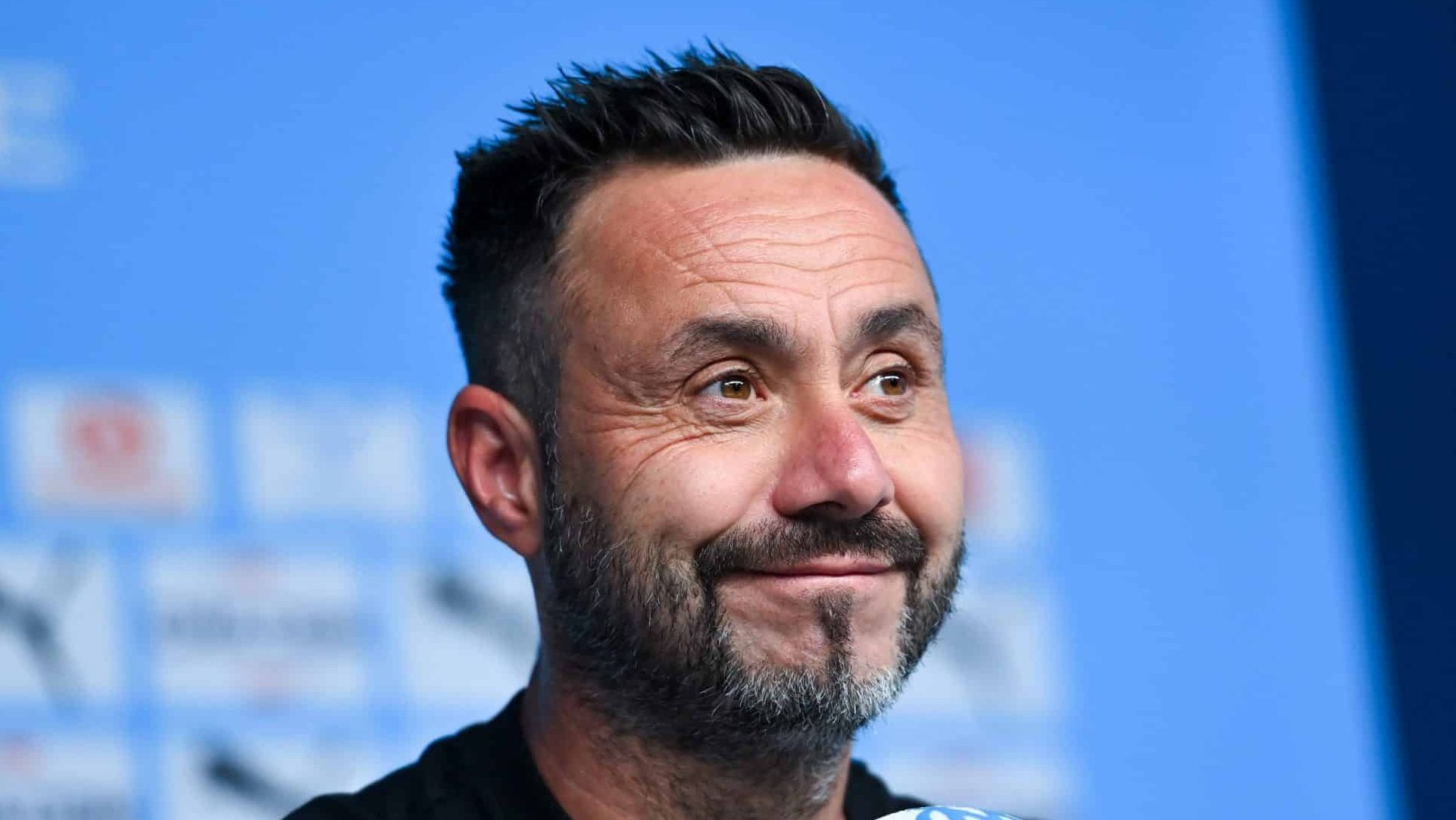 Roberto De Zerbi, t&eacute;cnico do Olympique de Marselha