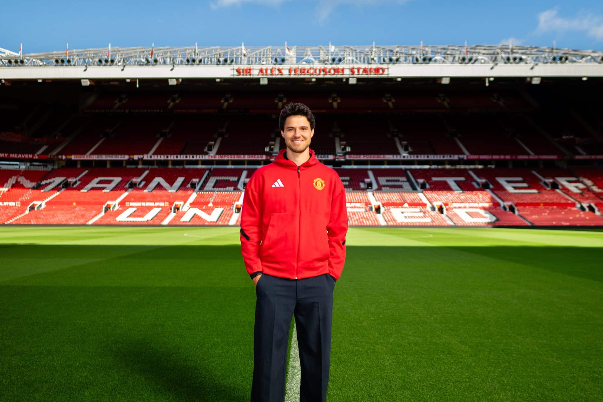 Senne Lammens em Old Trafford