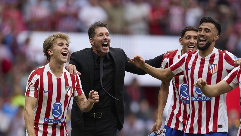 Simeone explica motivo de choro após vitória do Atlético sobre o Real Madrid