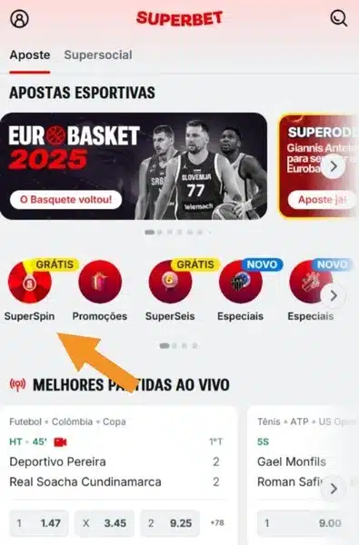 Superspin Superbet: conhe&ccedil;a a roleta gratuita e di&aacute;ria