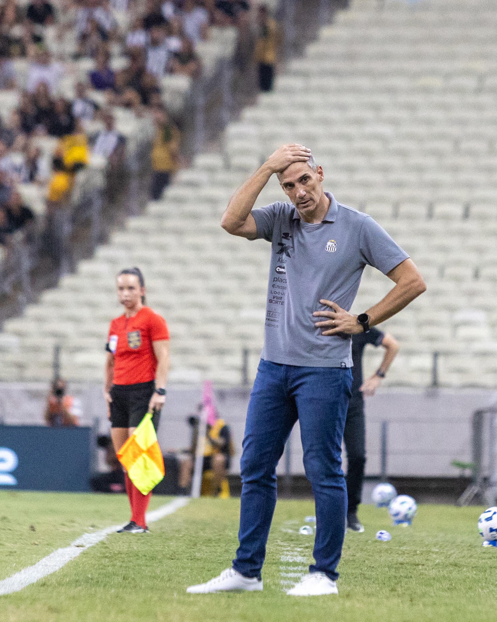 Vojvoda co&ccedil;ando a cabe&ccedil;a durante Santos e Cear&aacute;