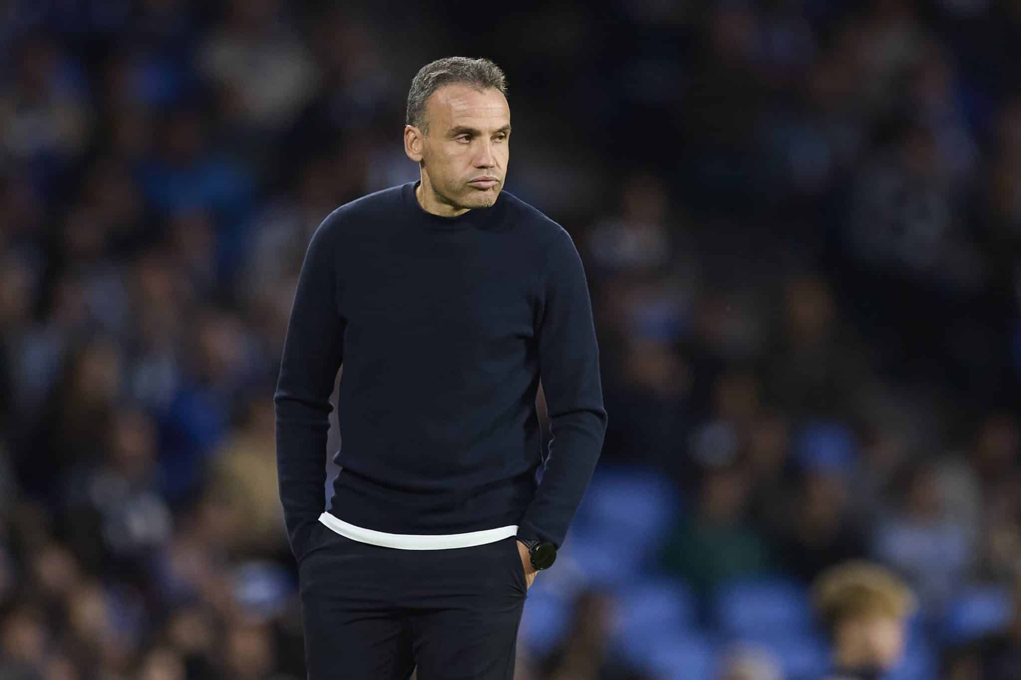 Sergio Francisco, t&eacute;cnico da Real Sociedad