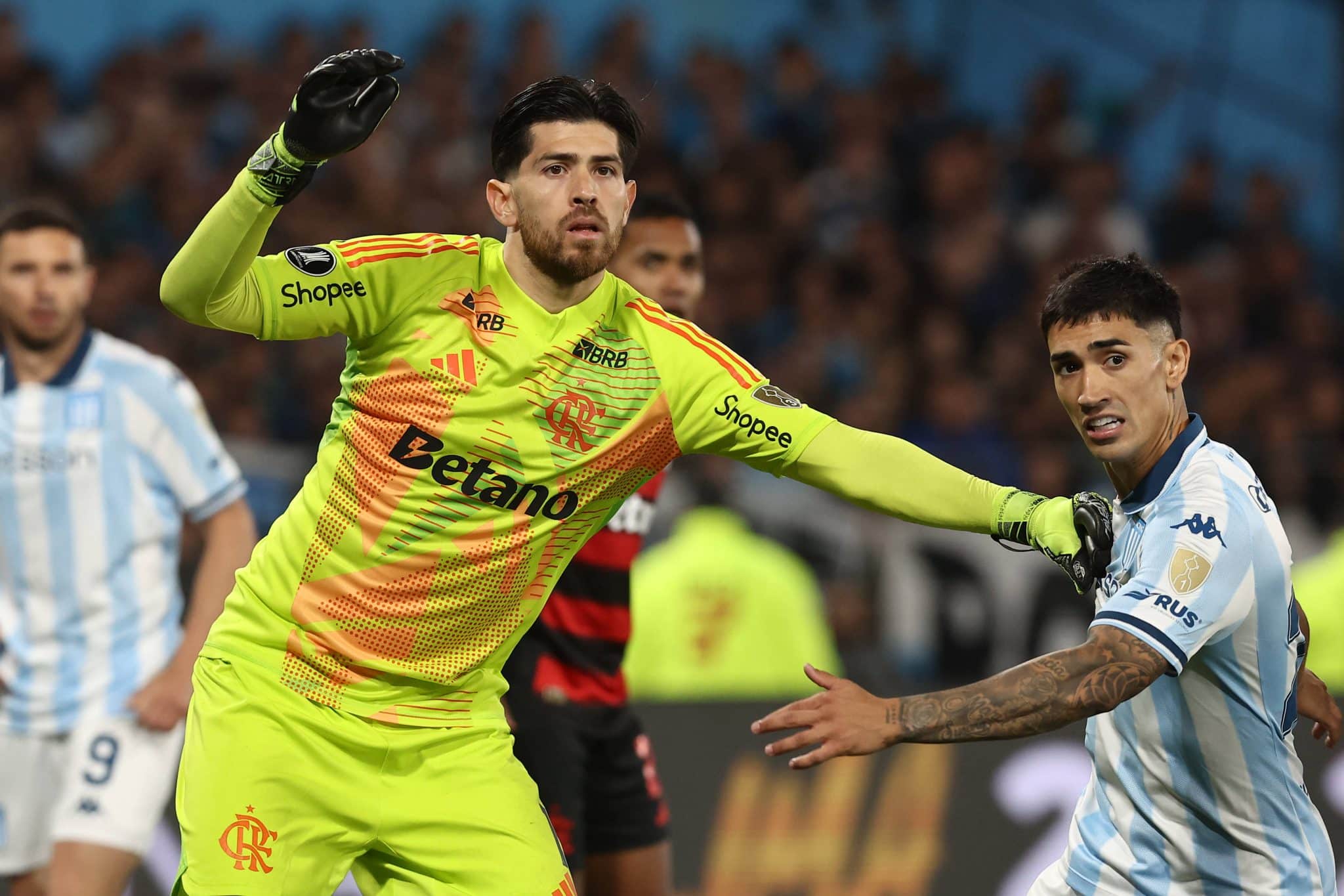 Agustin Rossi pelo Flamengo