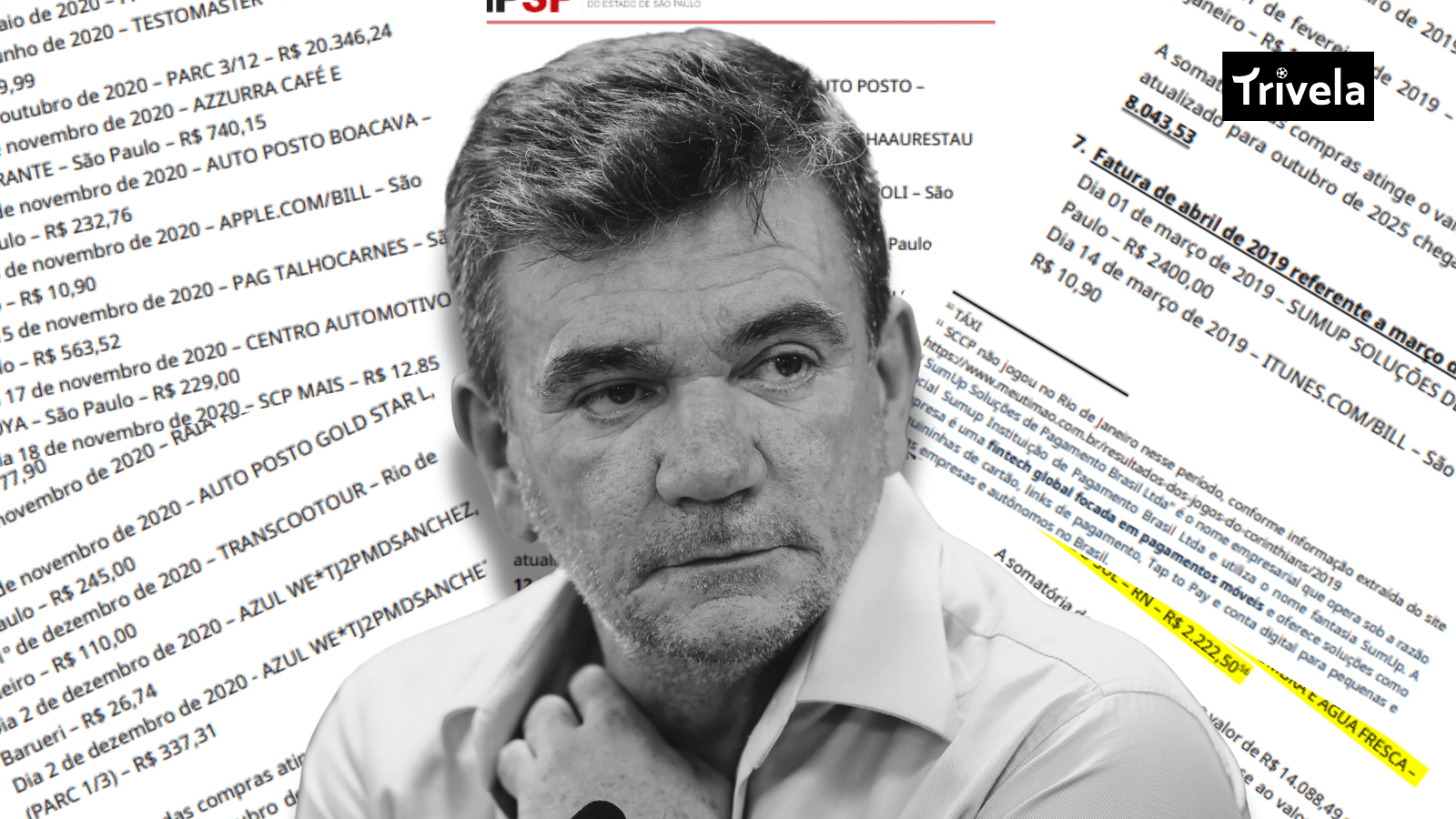 Rem&eacute;dio para libido, t&aacute;xi de R$ 30 mil&hellip; O cart&atilde;o do Corinthians que colocou Andr&eacute;s no alvo do MP