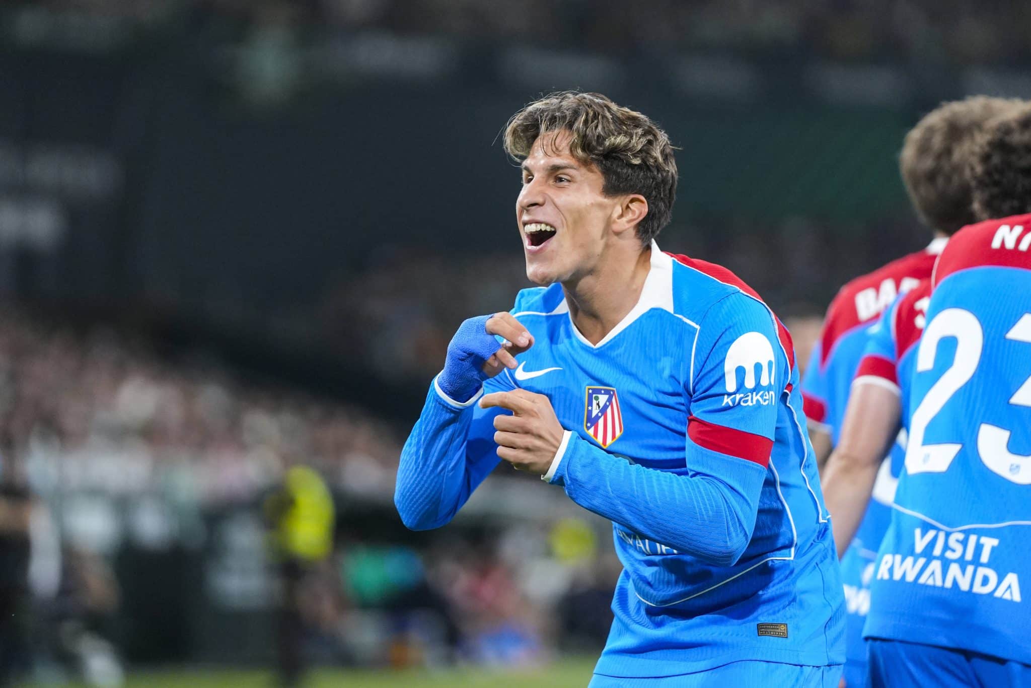 Giuliano Simeone comemora gol pelo Atlético de Madrid (Foto: IMAGO / ZUMA Press Wire)