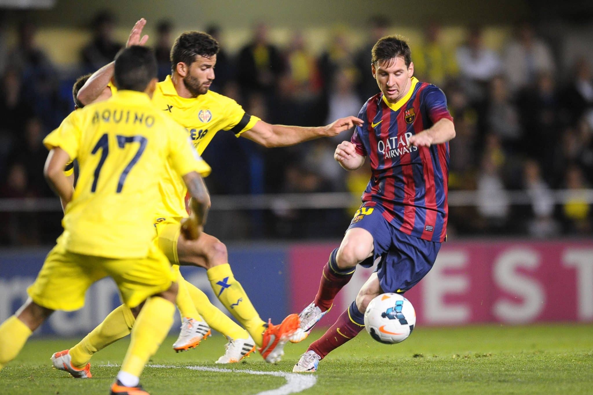  Vilarreal e Barcelona em partida pela LaLiga (Foto: IMAGO /&nbsp;Cordon Press/Miguelez Sports)
