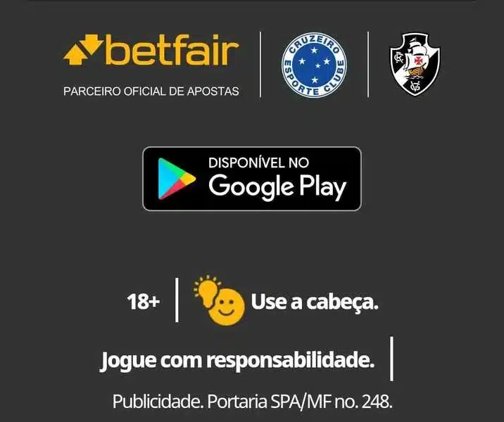 Captura de tela com os patroc&iacute;nios da Betfair
