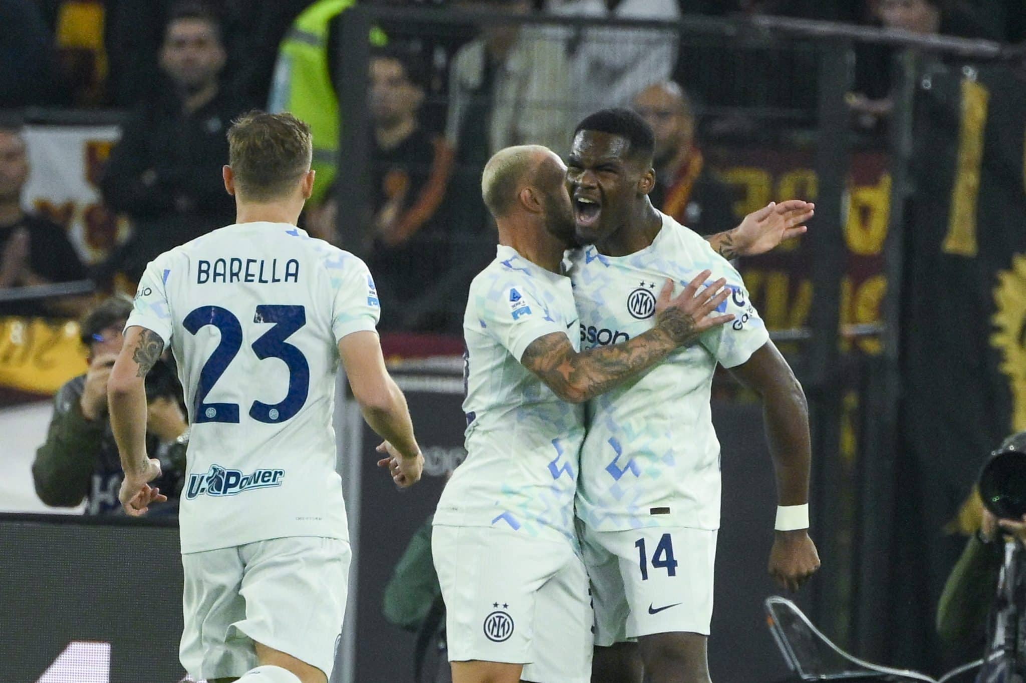 Bonny marcou o gol da vit&oacute;ria da Internazionale sobre a Roma