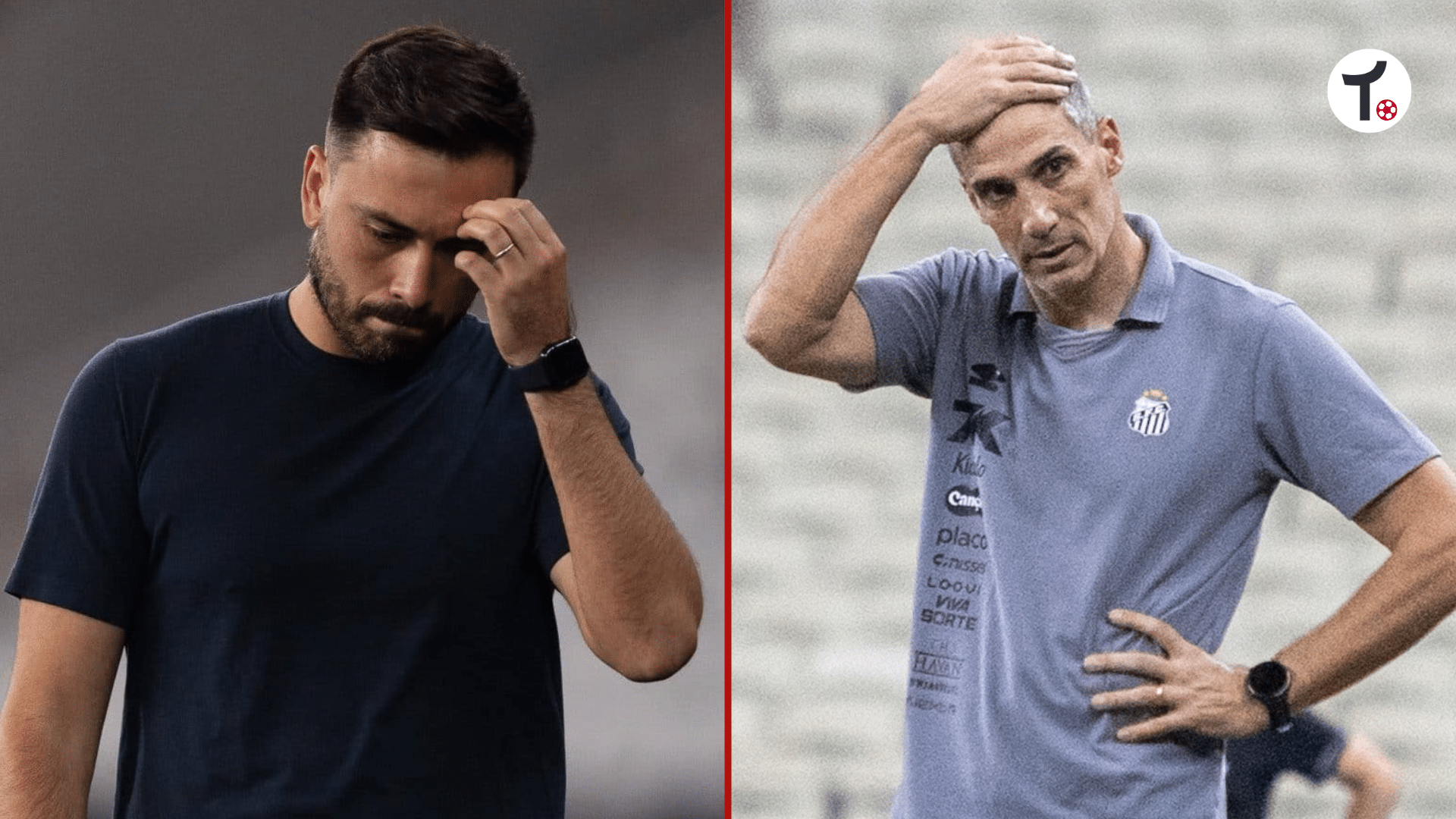 Os erros de Ancelotti e Vojvoda que explicam o empate ruim para Botafogo e Santos