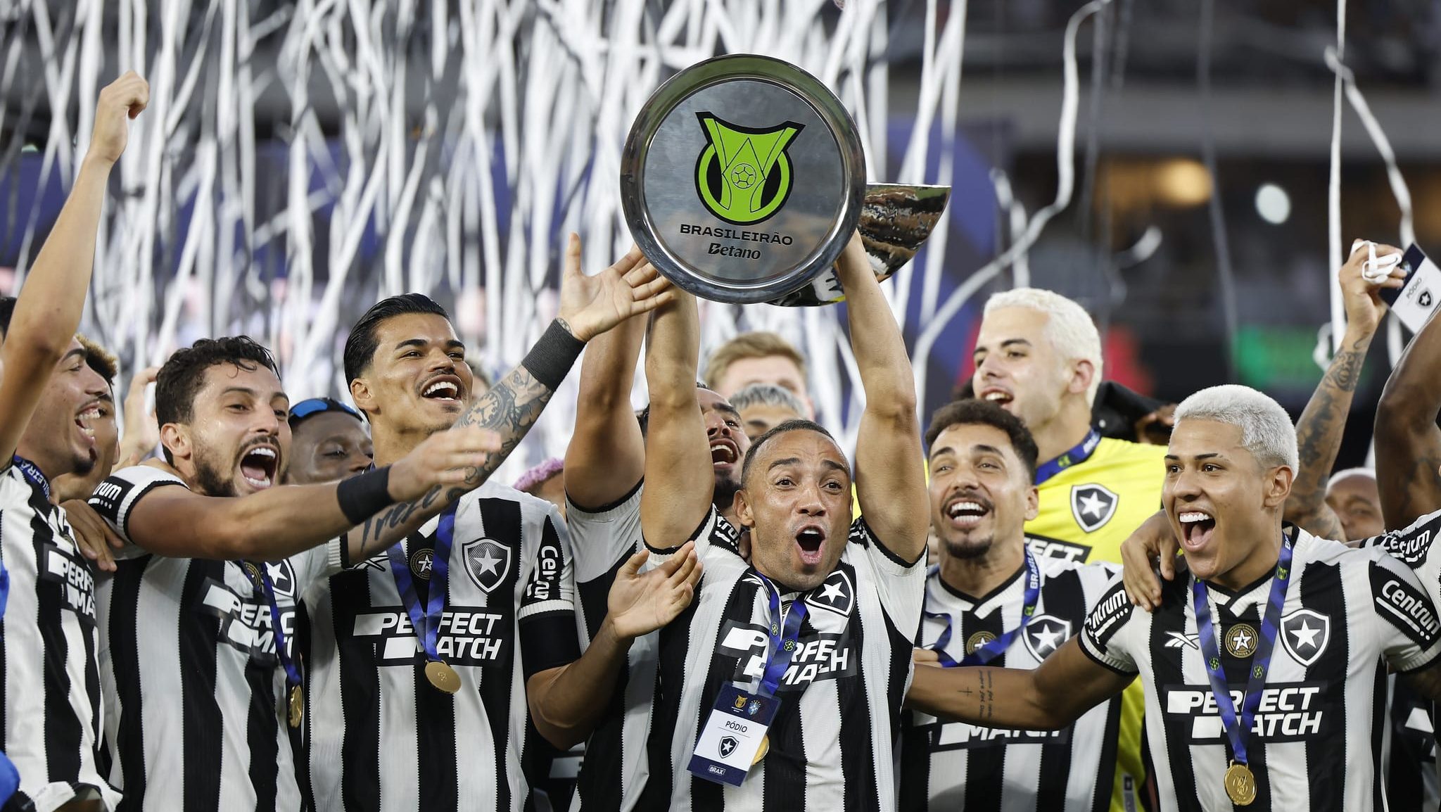Botafogo, campe&atilde;o do Campeonato Brasileiro 2024 (Foto: Rafael Ribeiro/CBF)