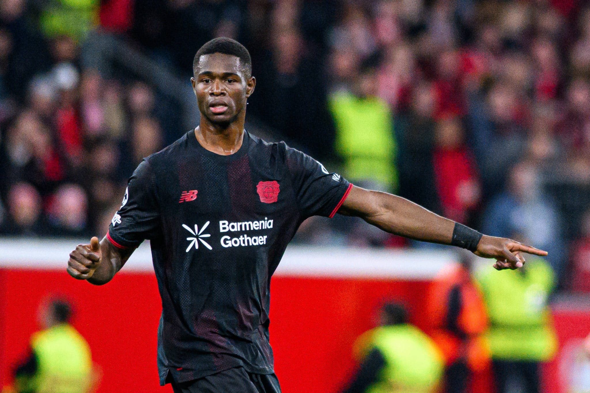 Christian Kofane &ndash; The UEFA Champions League football match between Bayer 04 Leverkusen vs PSV Eindhoven at BayArena