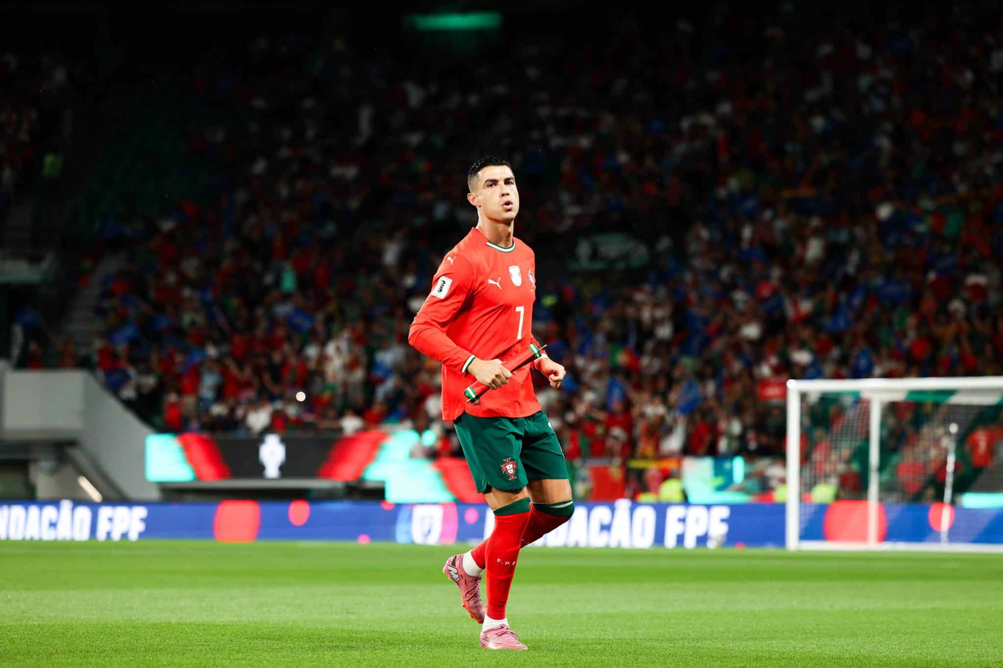 Cristiano Ronaldo em a&ccedil;&atilde;o pela sele&ccedil;&atilde;o portuguesa