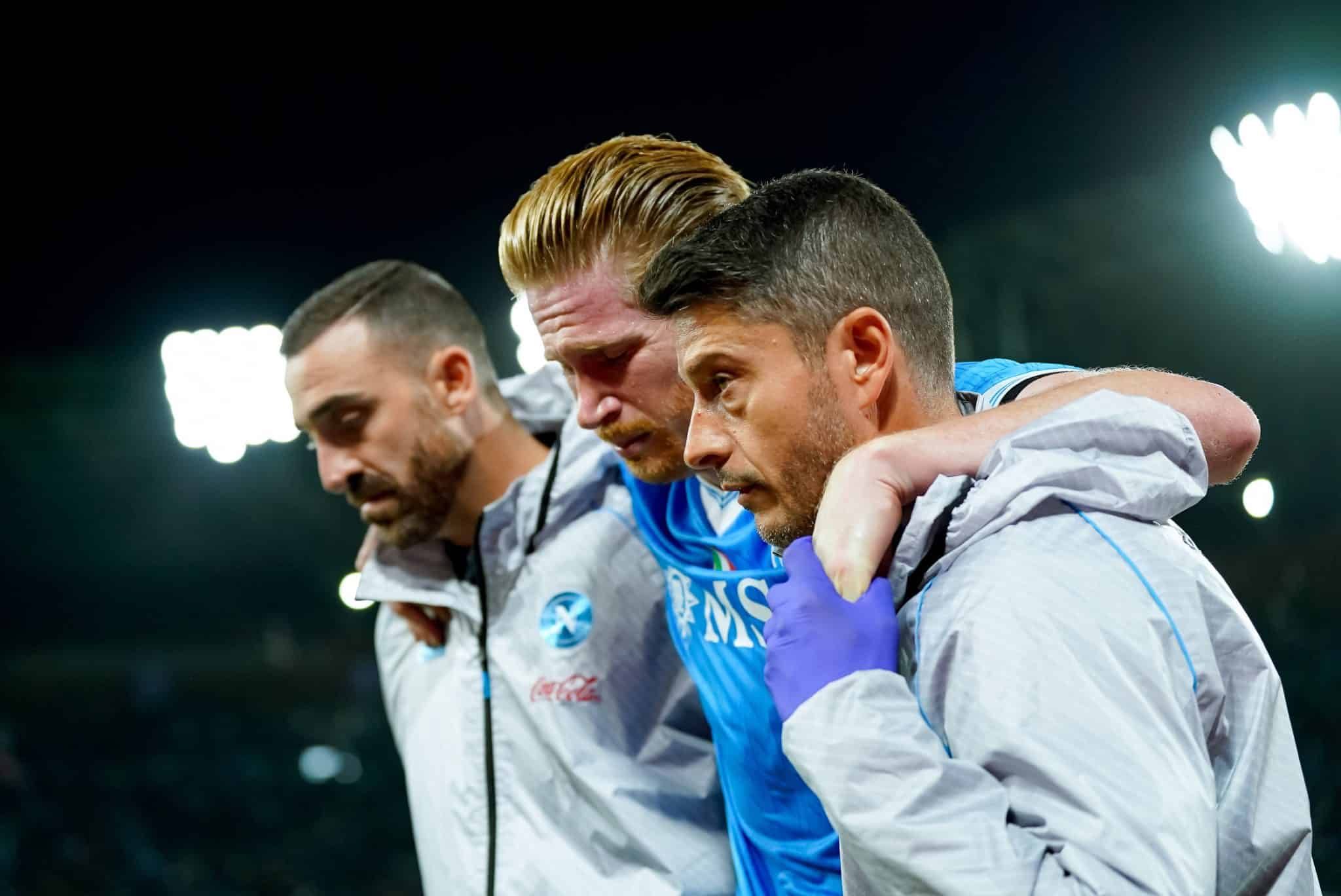 De Bruyne marcou gol e saiu lesionado