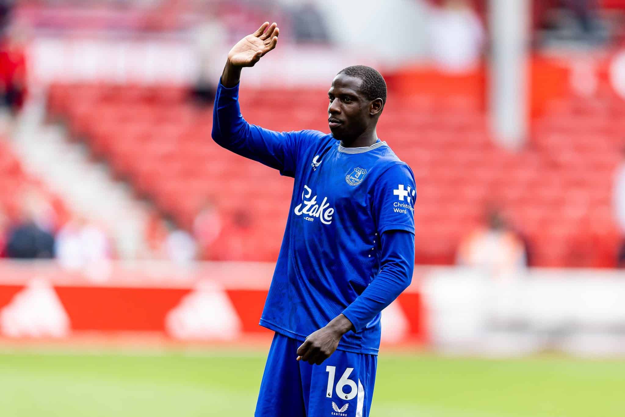 Doucour&eacute; em partida do Everton