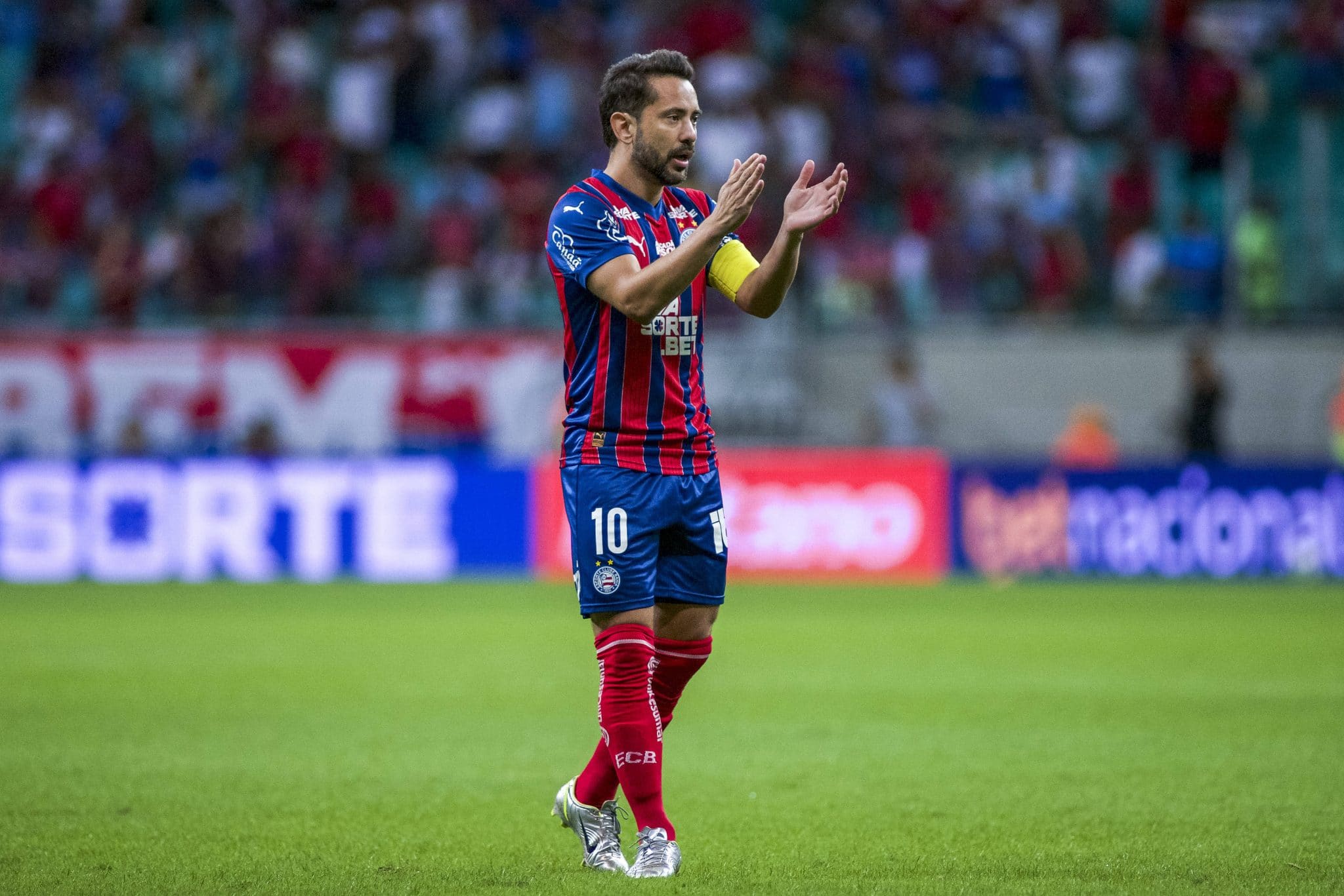 Everton Ribeiro em atua&ccedil;&atilde;o pelo Bahia (Foto: IMAGO / Sports Press Photo)