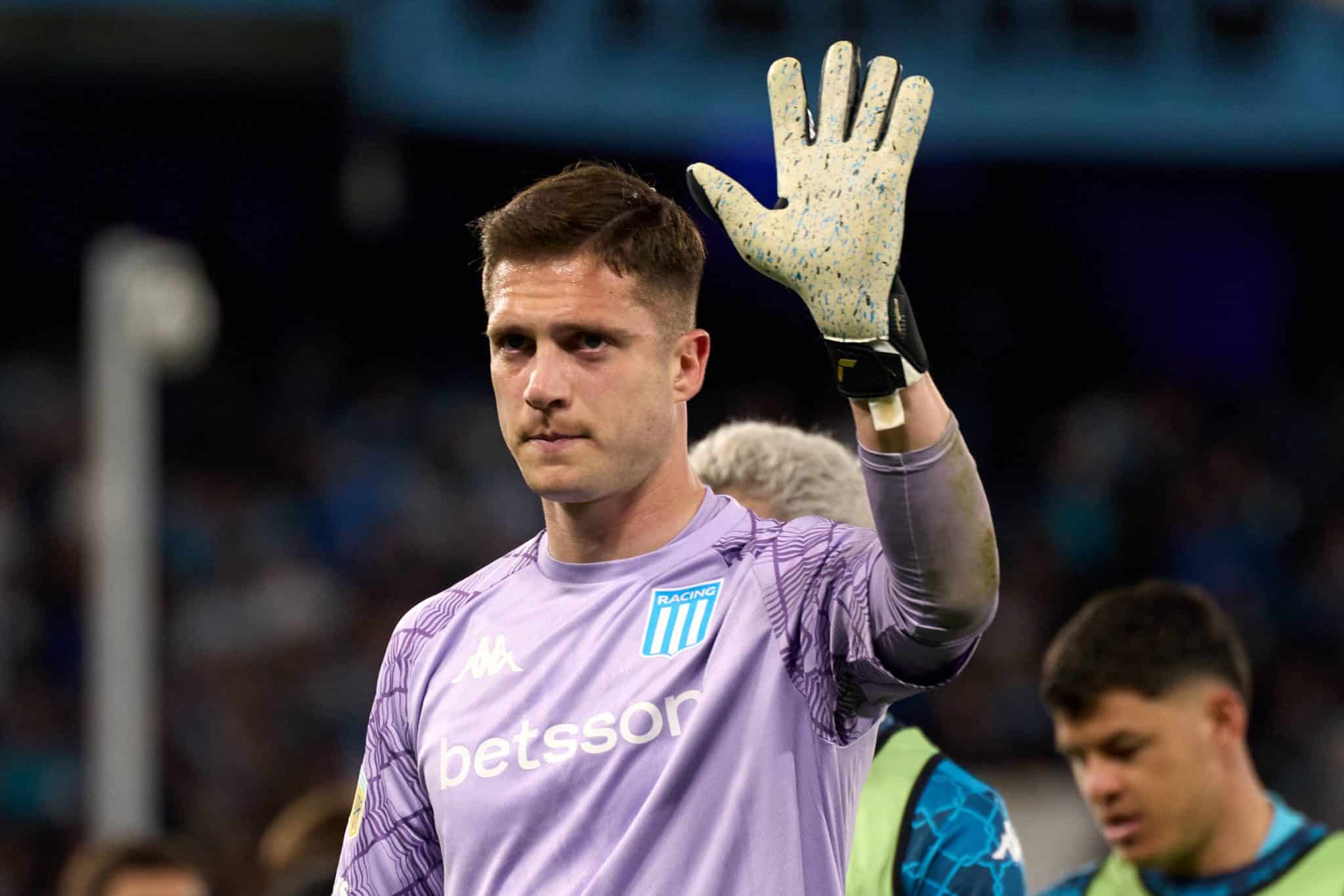 Facundo Cambeses, goleiro do Racing. (Foto: Imago)