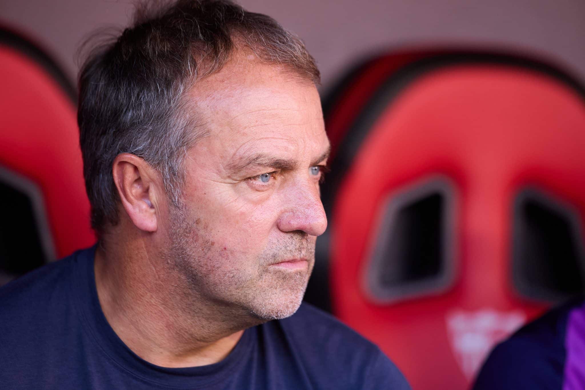 Hansi Flick, t&eacute;cnico do Barcelona