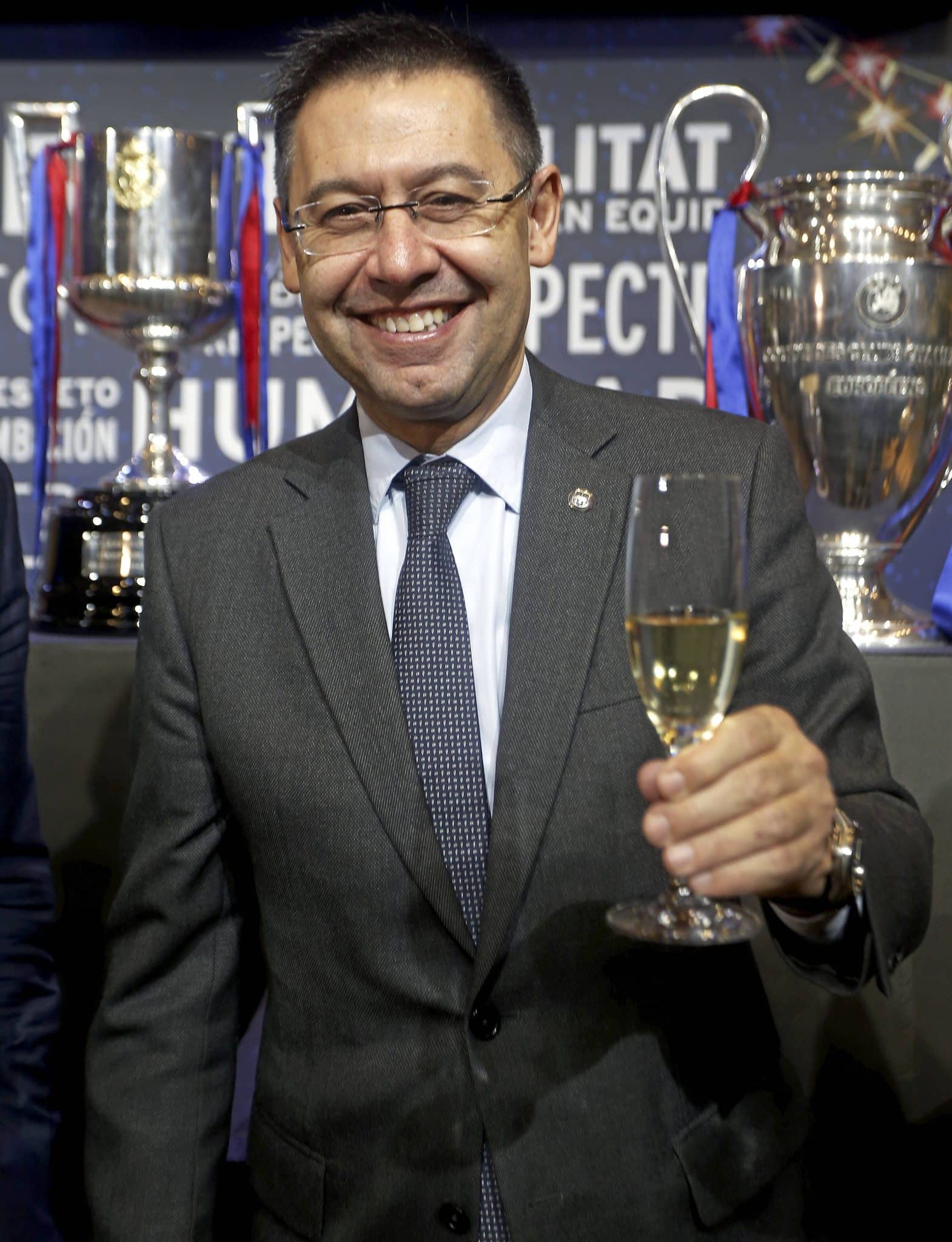 Themen der Woche SPORT Bilder des Tages SPORT The President of FC Barcelona Josep Maria Bartomeu