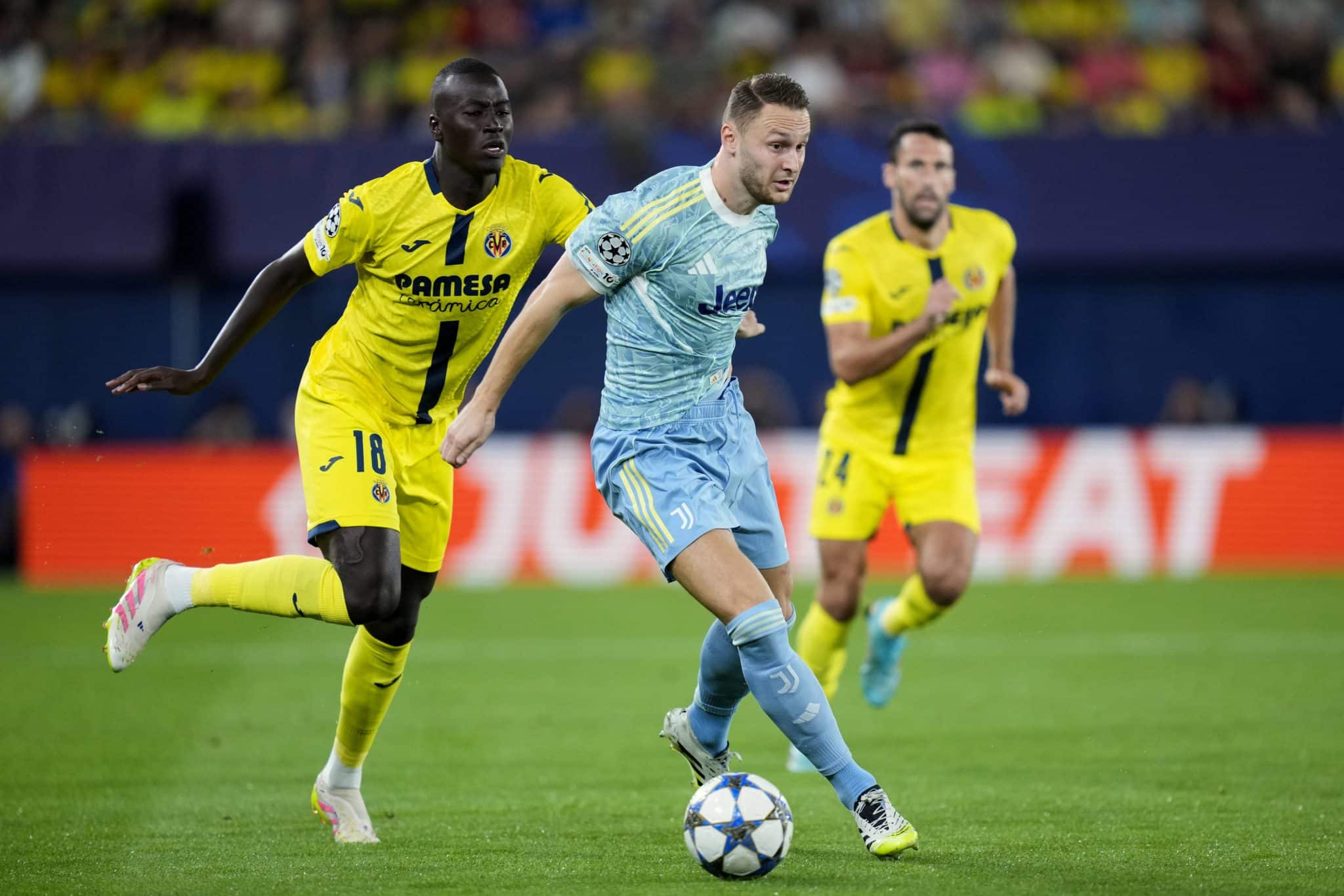 Juventus x Villarreal pela Champions League