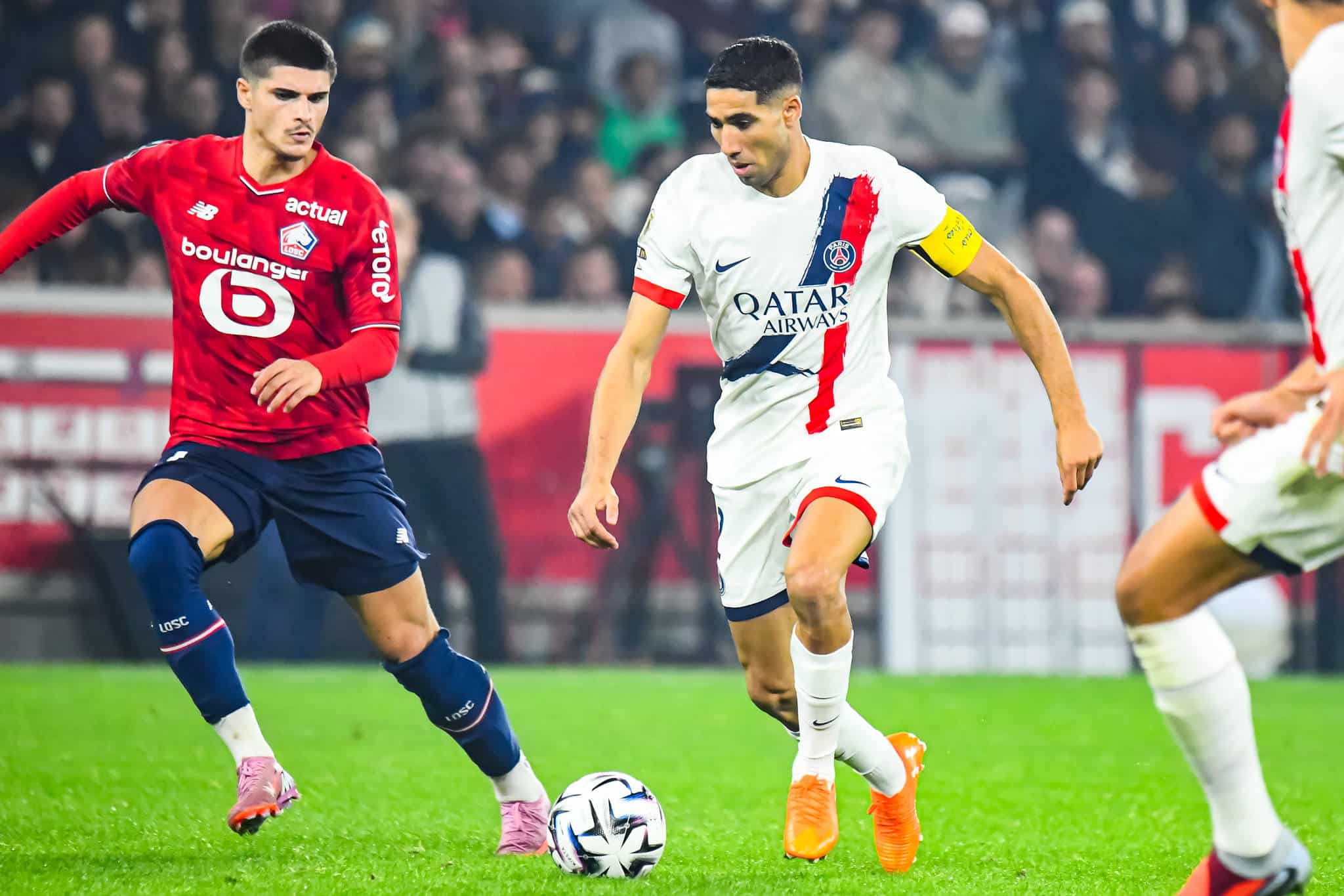 FOOTBALL : Lille OSC vs Paris SG &ndash; Ligue 1 &ndash; Journ&eacute;e 7 &ndash; 05/10/2025
