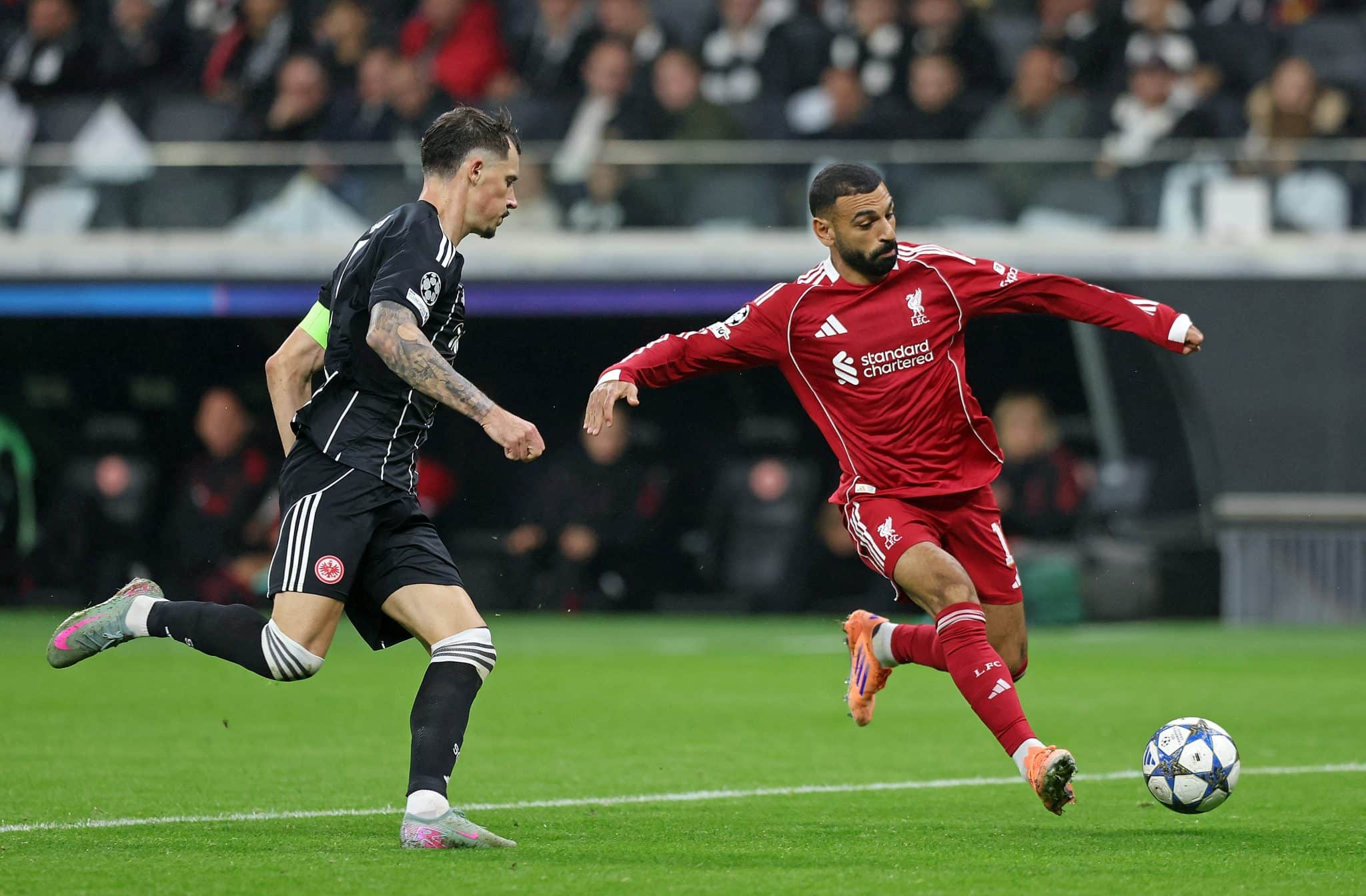 Salah em jogo pelo Liverpool