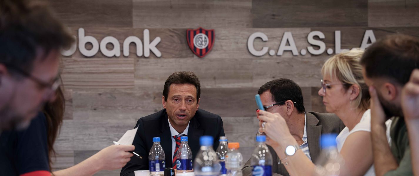 Marcelo Moretti, presidente do San Lorenzo