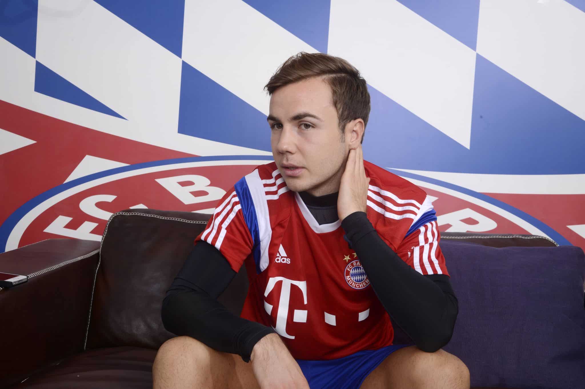 Mario G&ouml;tze pelo Bayern de Munique (Foto: Imago)