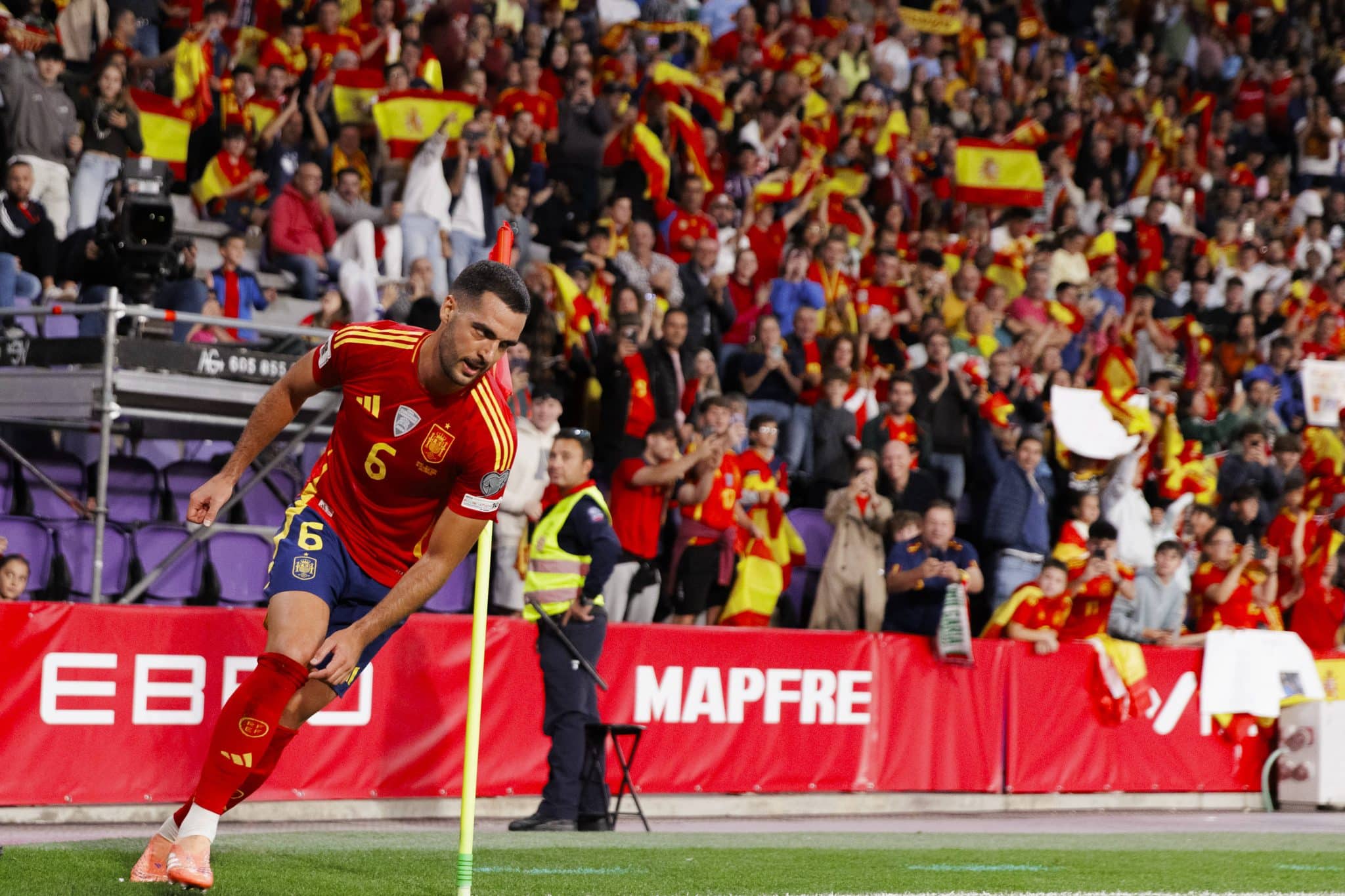 Merino em jogo da Espanha