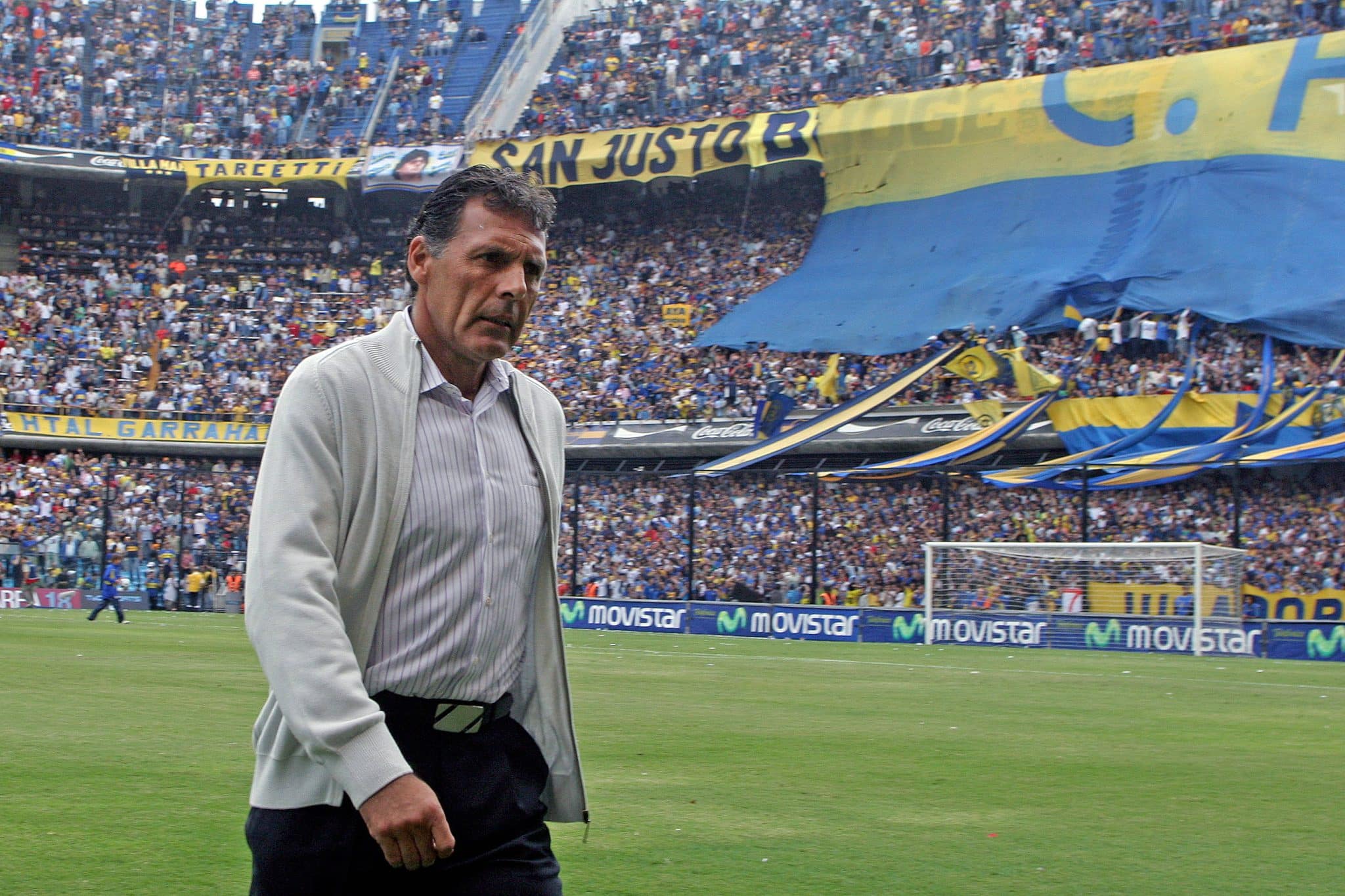 Miguel Russo em La Bombonera