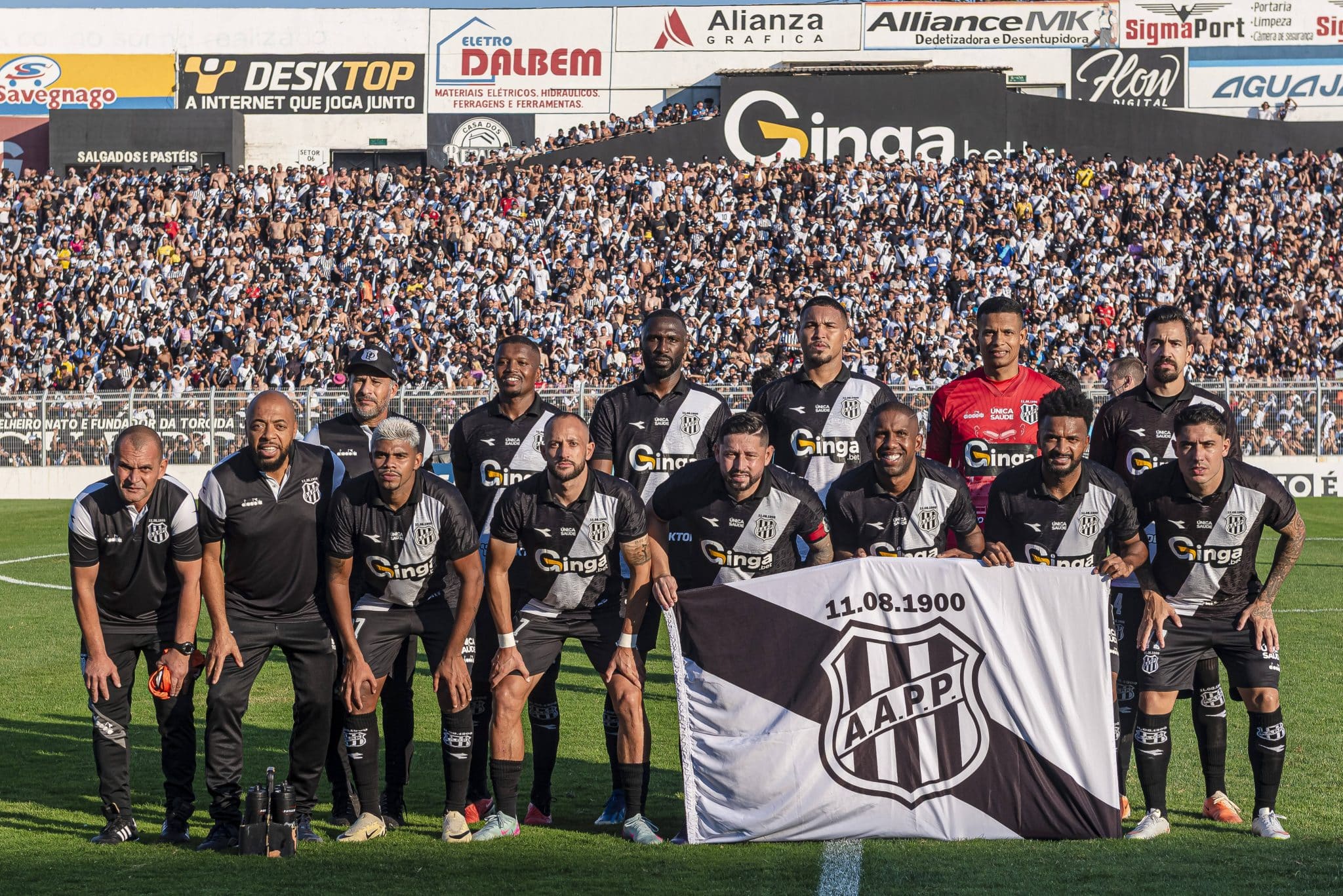 Ponte conquistou seu primeiro t&iacute;tulo nacional (Foto: Fabio Leoni/Fotoarena/Gazetapress)