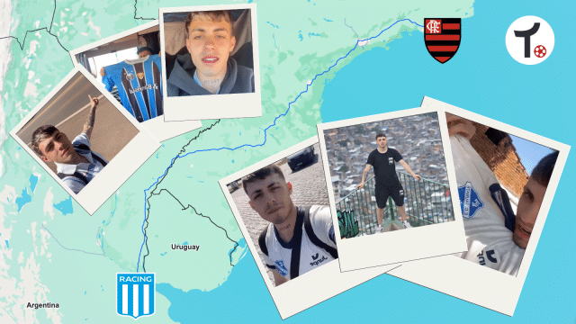 2,6 mil km em caronas e at&eacute; paix&atilde;o em terminal: A louca viagem de torcedor para ver Flamengo x Racing