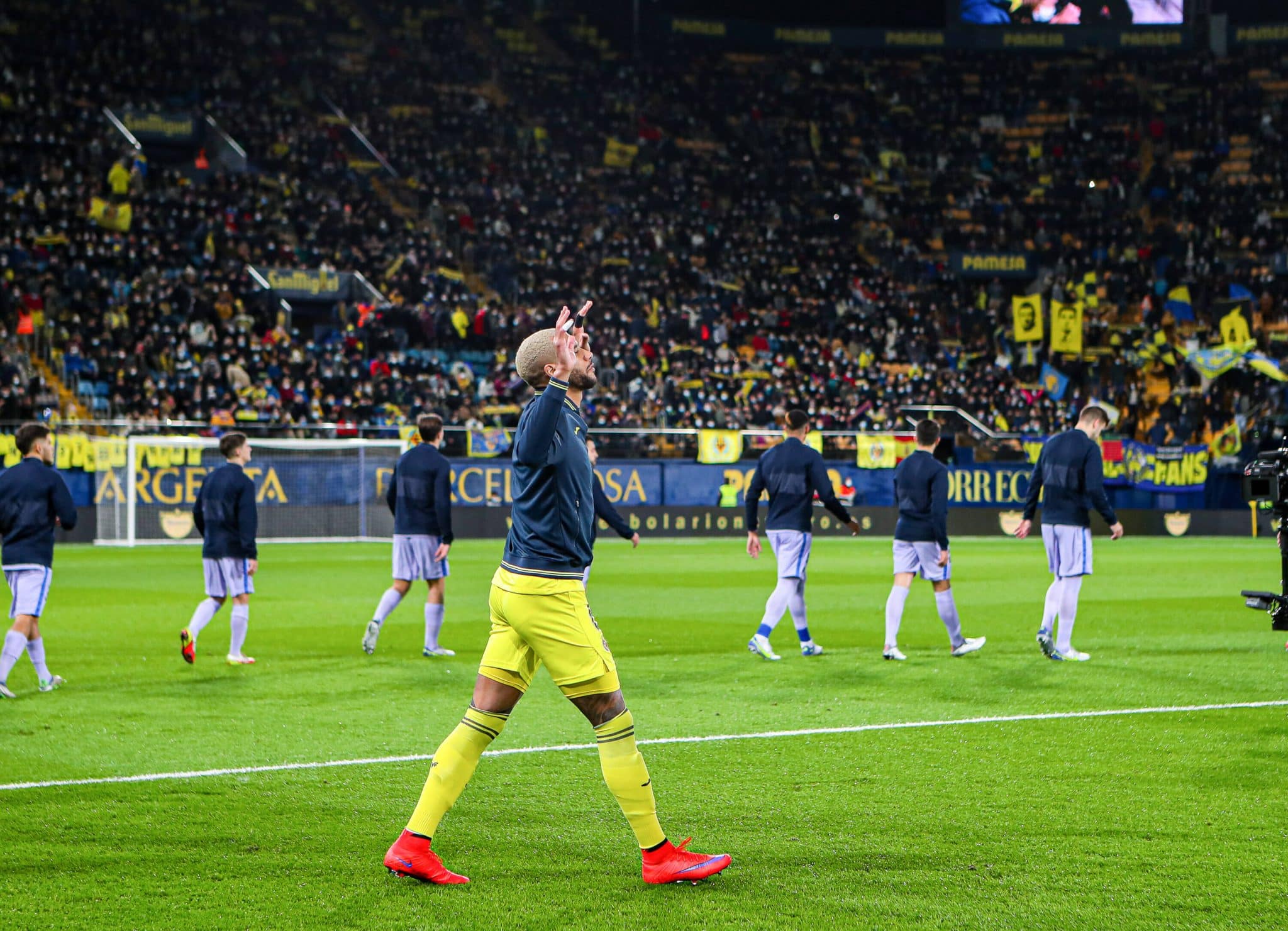  Villareal em partida contra o Barcelona, Barca em 2021 na Espanha (Foto: IMAGO /&nbsp;ZUMA Press Wire)