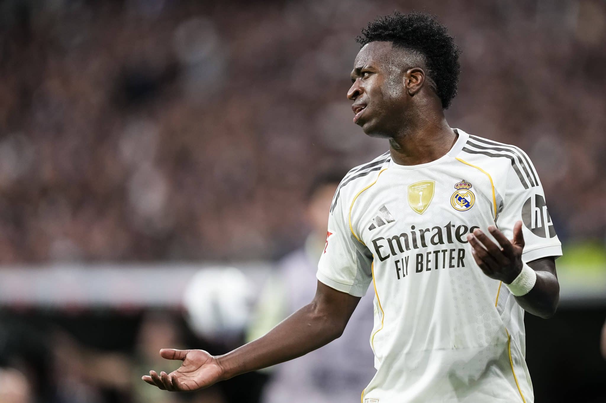 Vinicius Jr. pelo Real Madrid (Foto: Imago)