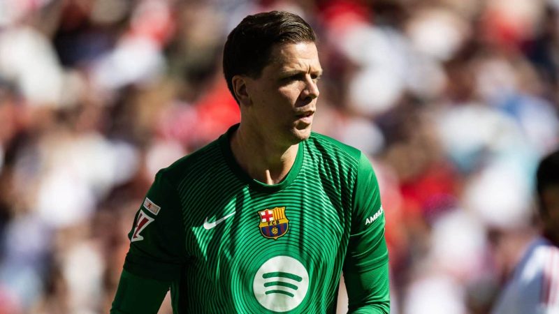 ‘Estou farto deste sofrimento’, Szczesny não esconde dificuldades no Barcelona