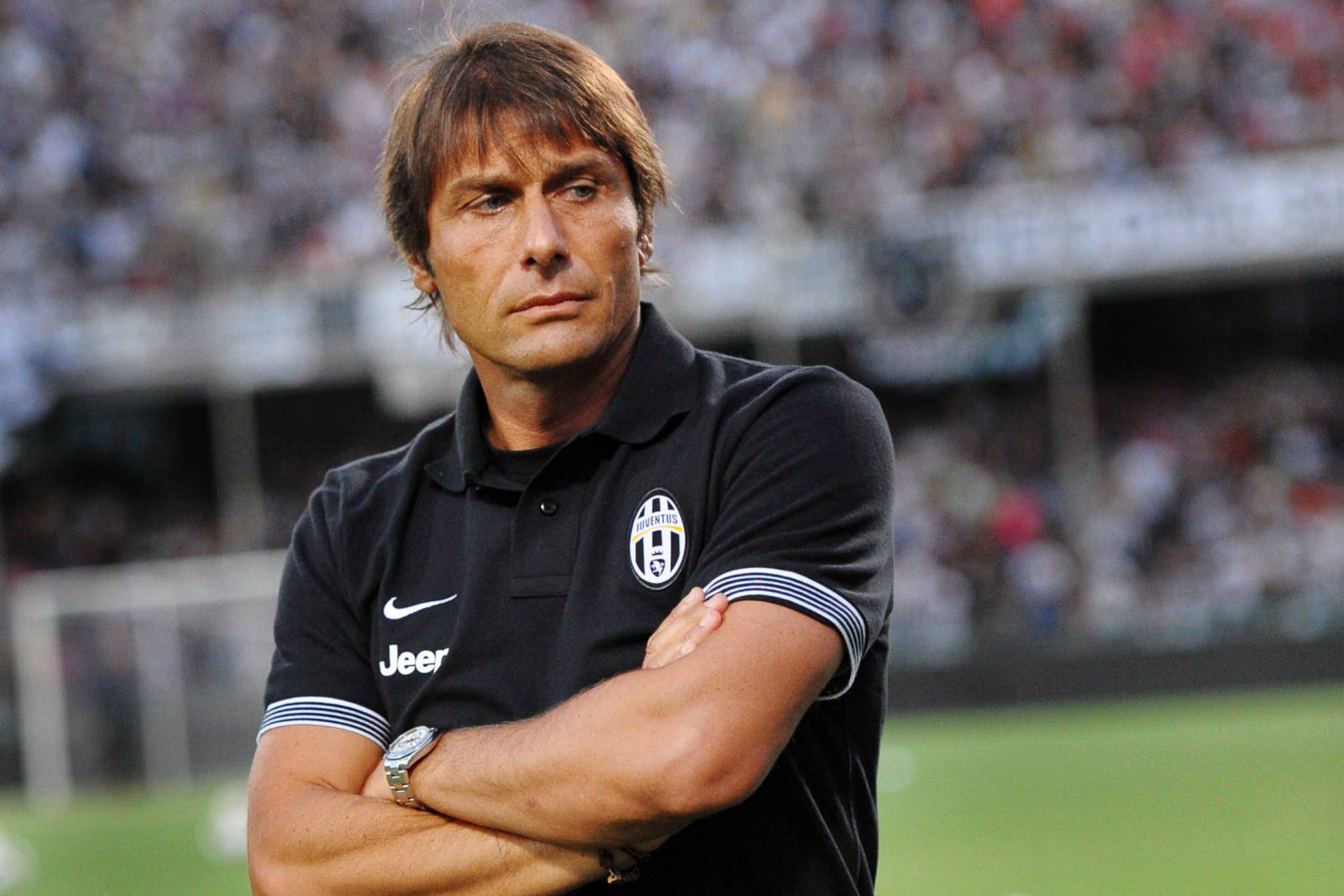 Antonio Conte em sua primeira passagem pela Juventus