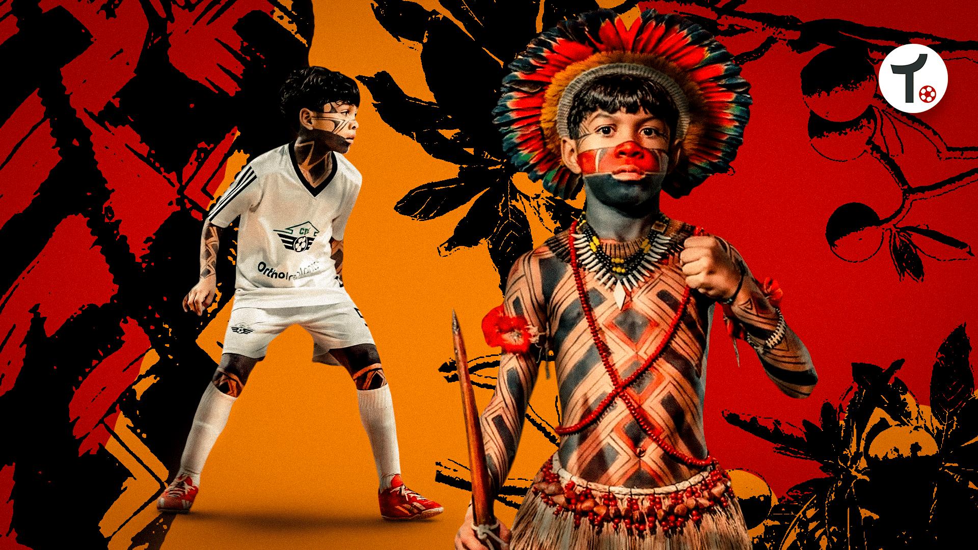 &lsquo;525 anos resistindo&rsquo;: A hist&oacute;ria e os sonhos do menino que viralizou jogando com pinturas ind&iacute;genas no corpo