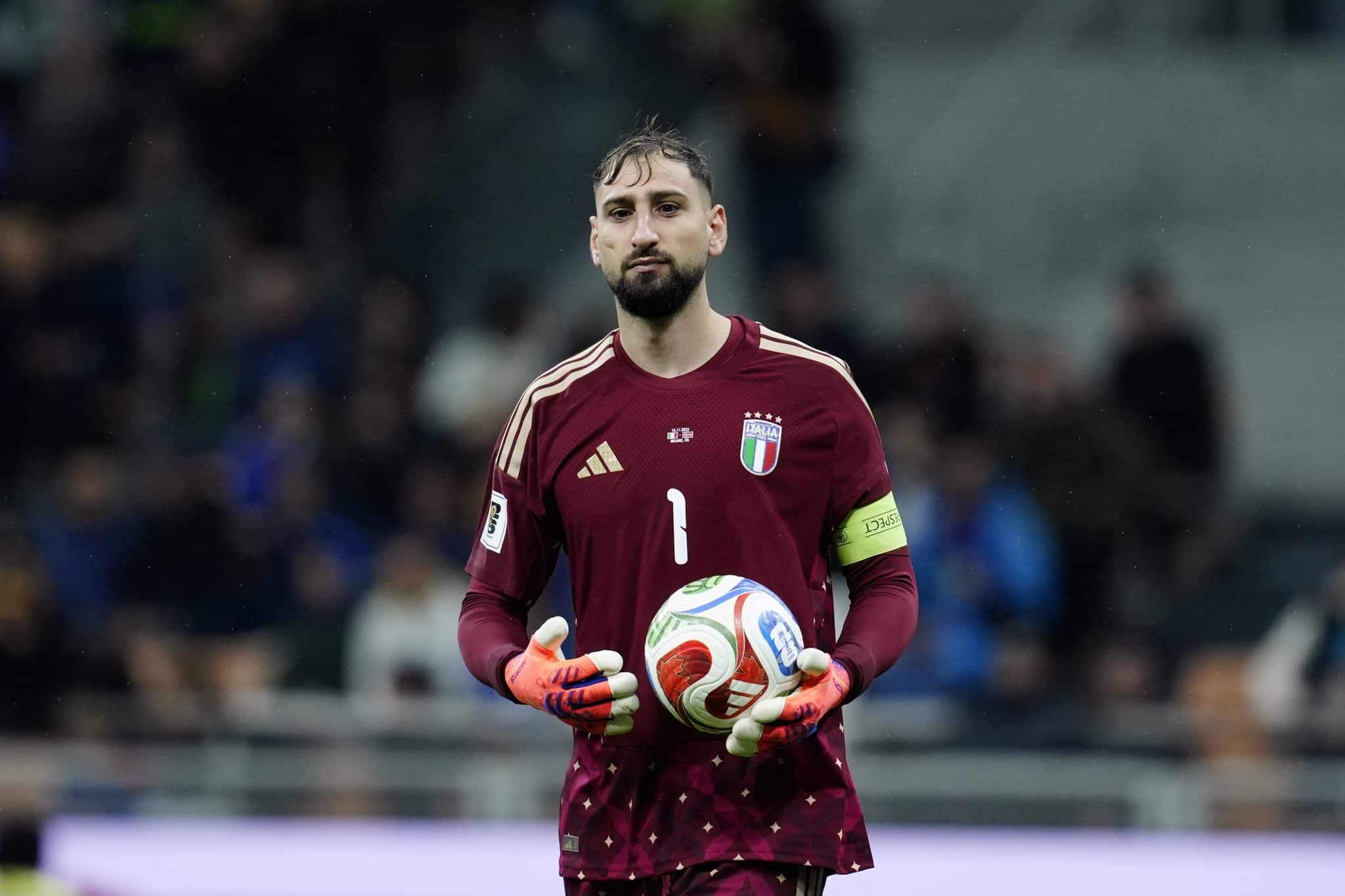 Donnarumma em It&aacute;lia x Noruega nas Eliminat&oacute;rias