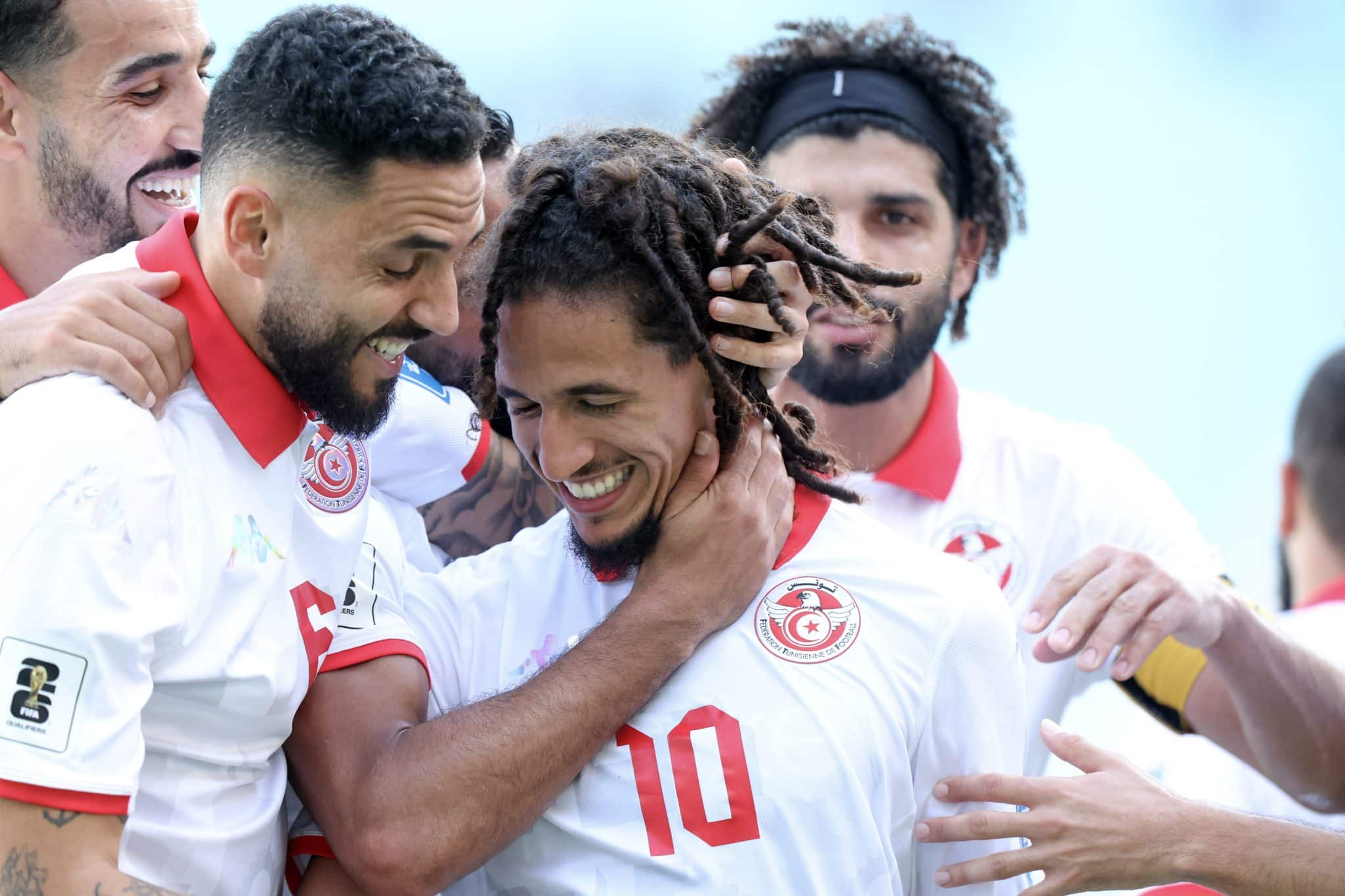 Hannibal Mejbri vibra com gol pela Tun&iacute;sia