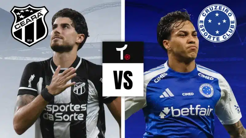 Ceará x Cruzeiro: onde assistir, horário e prováveis escalações