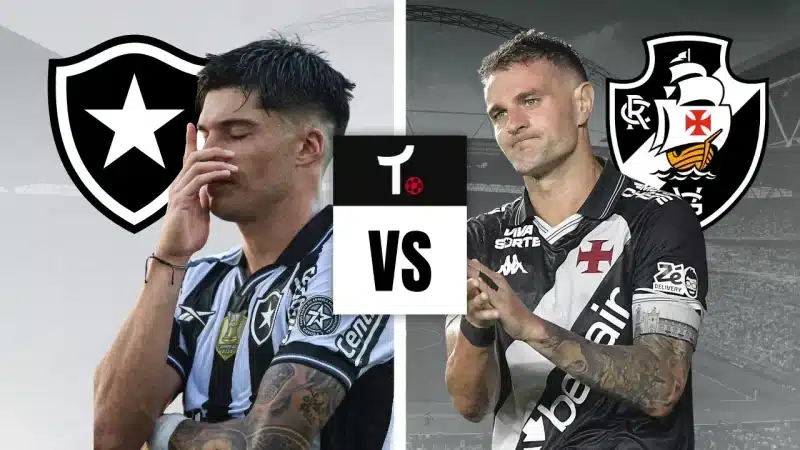 Botafogo x Vasco: onde assistir, horário e prováveis escalações