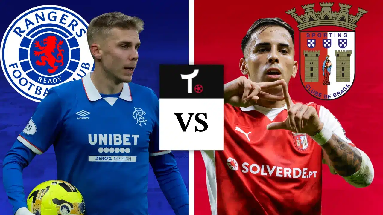 Palpites Rangers x Braga &ndash; Liga Europa