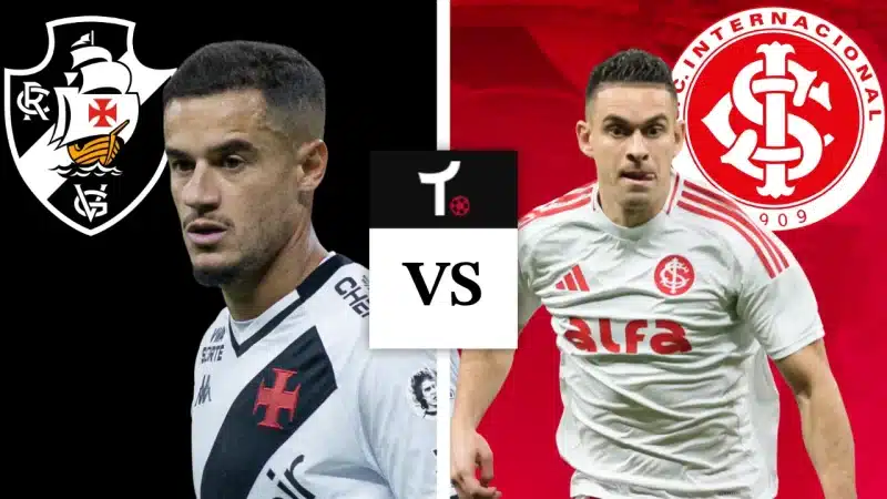 Vasco x Internacional: onde assistir, horário e prováveis escalações