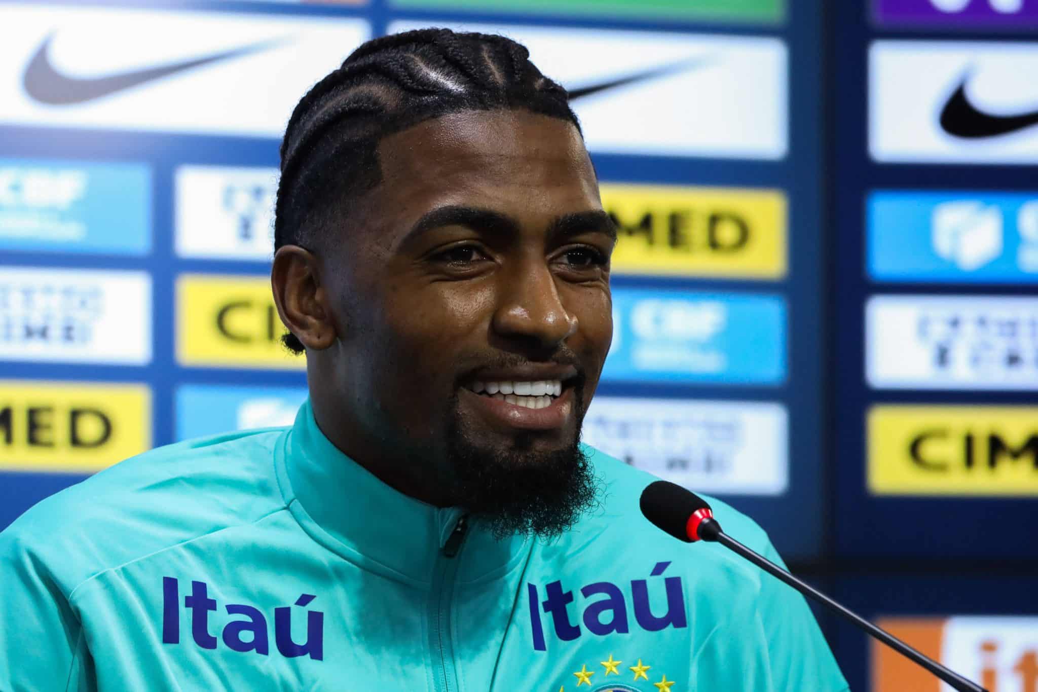 Alexsandro em entrevista coletiva na sele&ccedil;&atilde;o brasileira