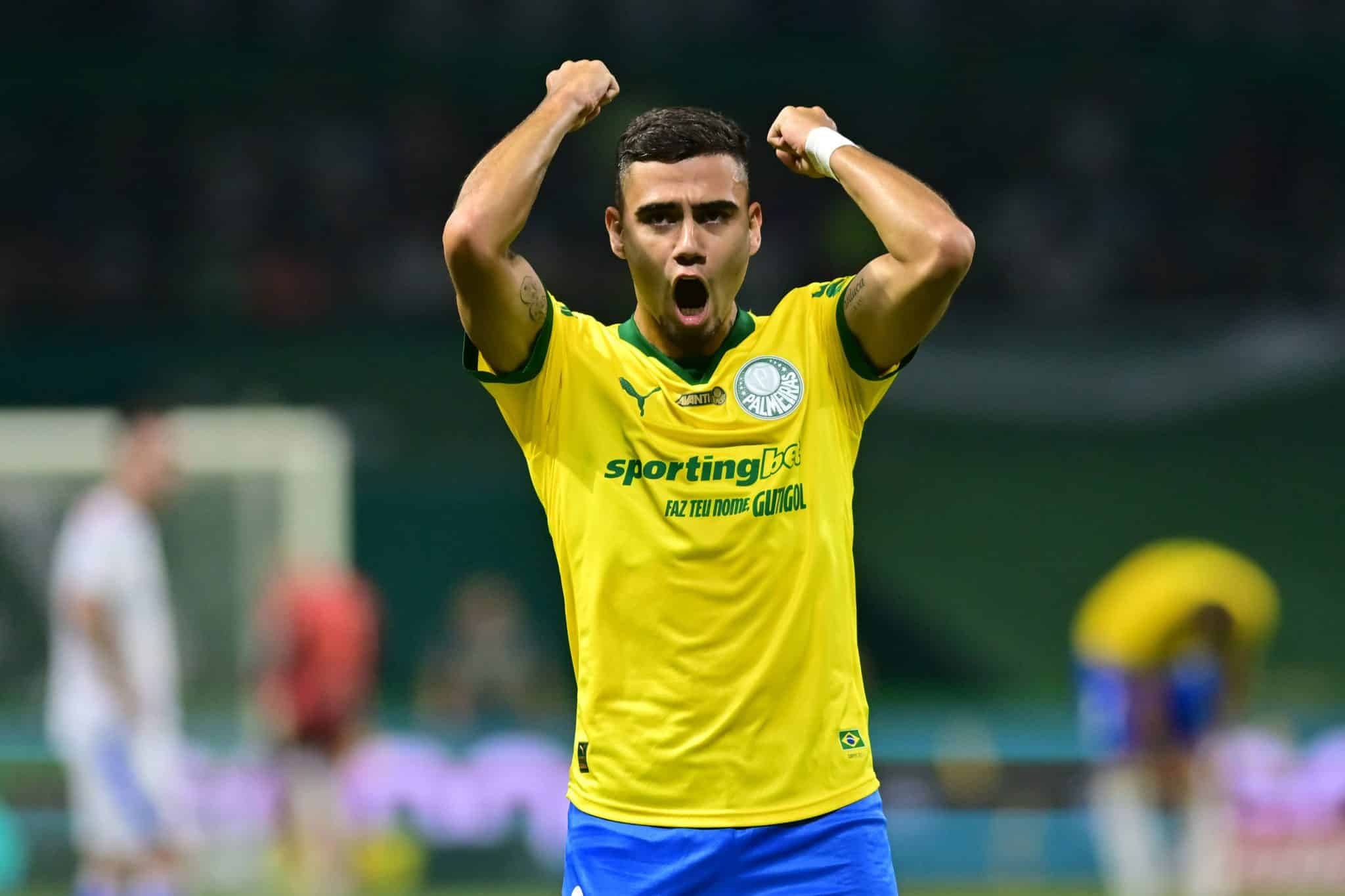 Andreas comemora gol do Palmeiras