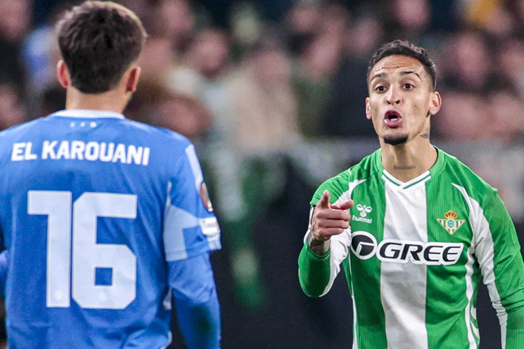 Antony em Betis x Utrecht