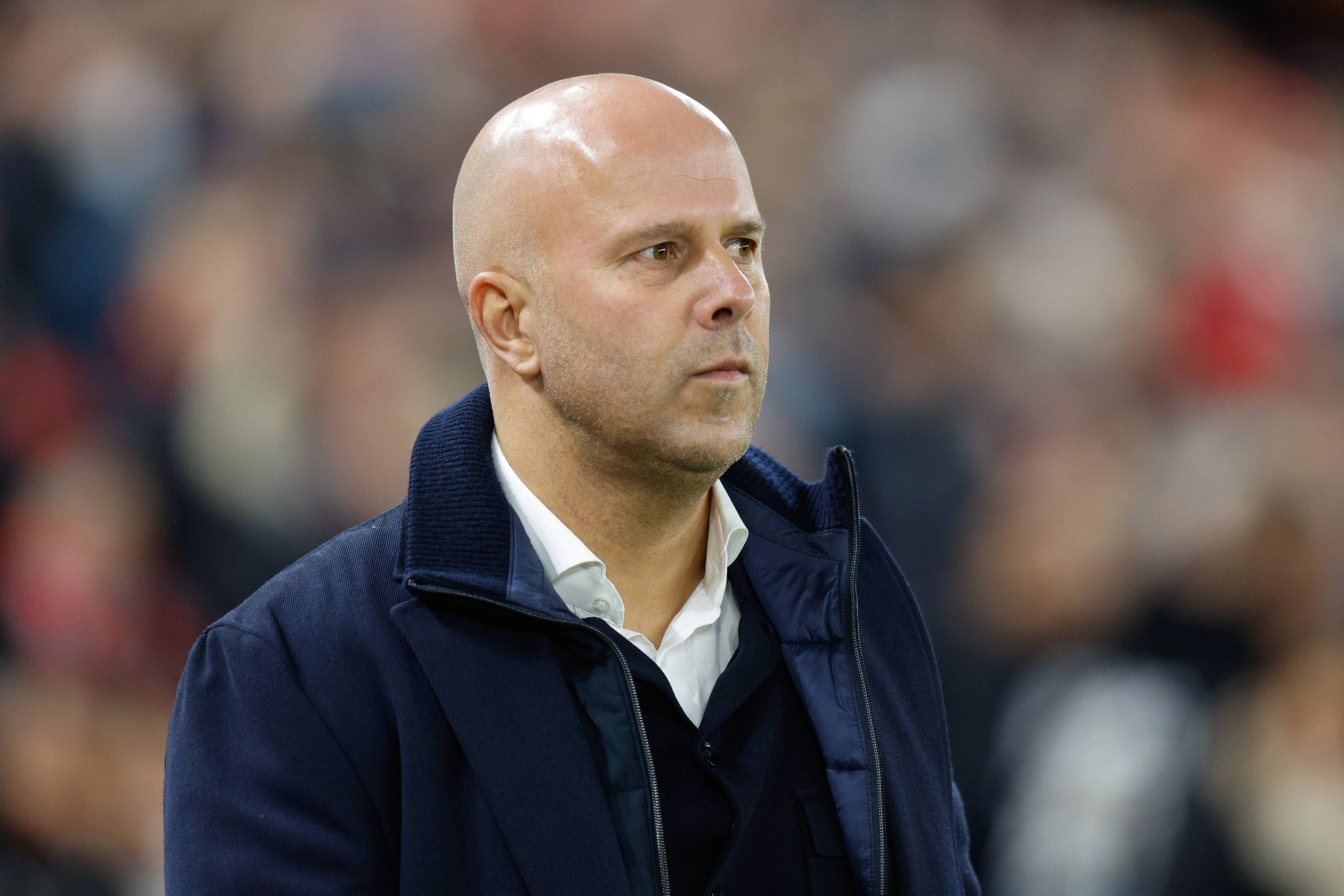 Arne Slot, t&eacute;cnico do Liverpool