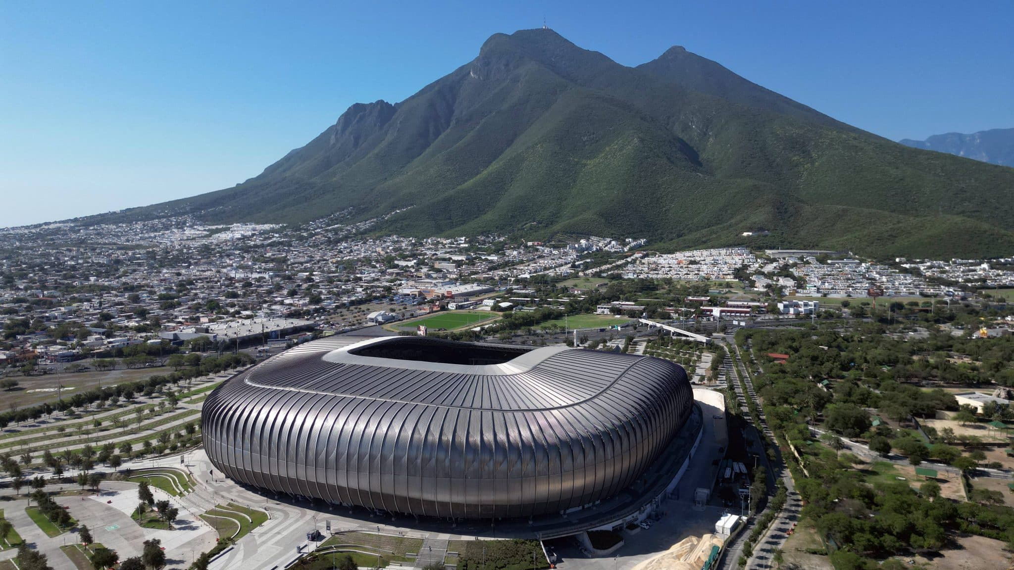 Est&aacute;dio BBVA, em Monterrey